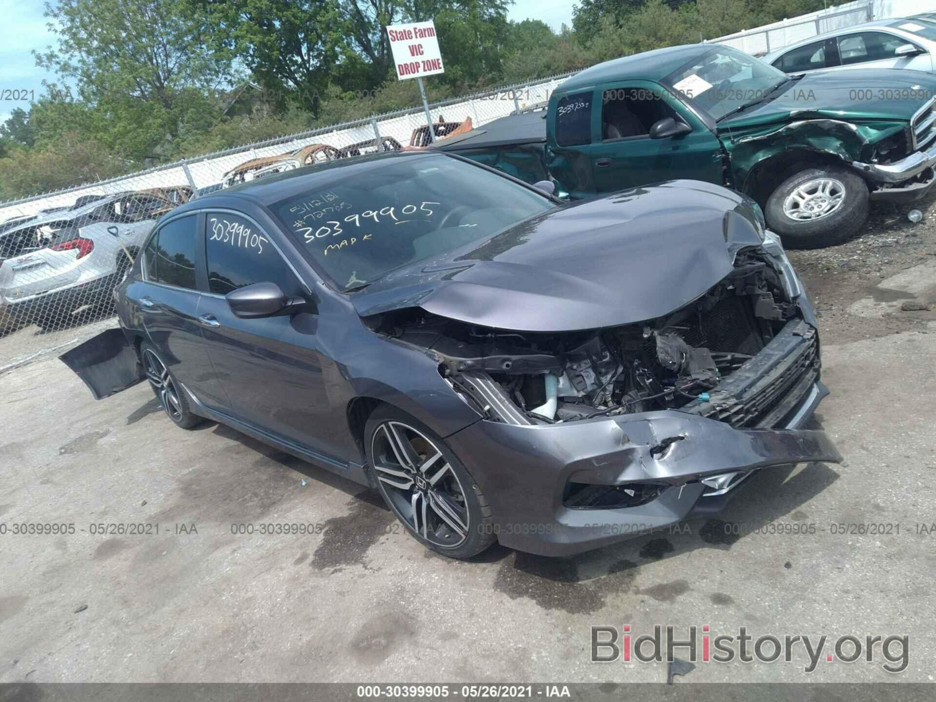 Photo 1HGCR2F59GA015006 - HONDA ACCORD SEDAN 2016