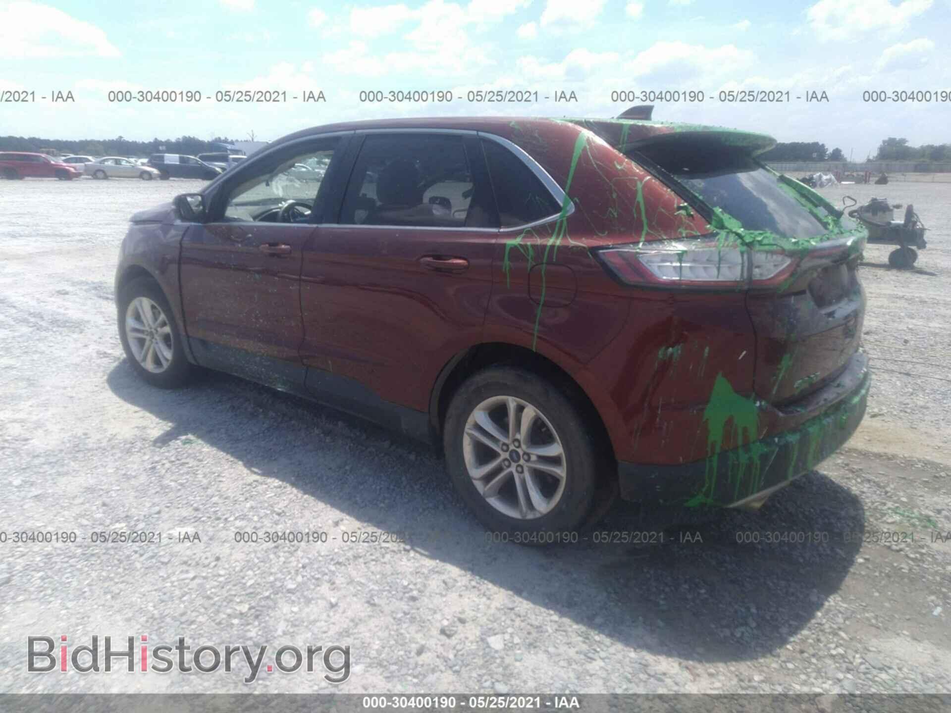 2015 FORD EDGE - VIN: 2FMTK3J83FBB32282 - Photo 3