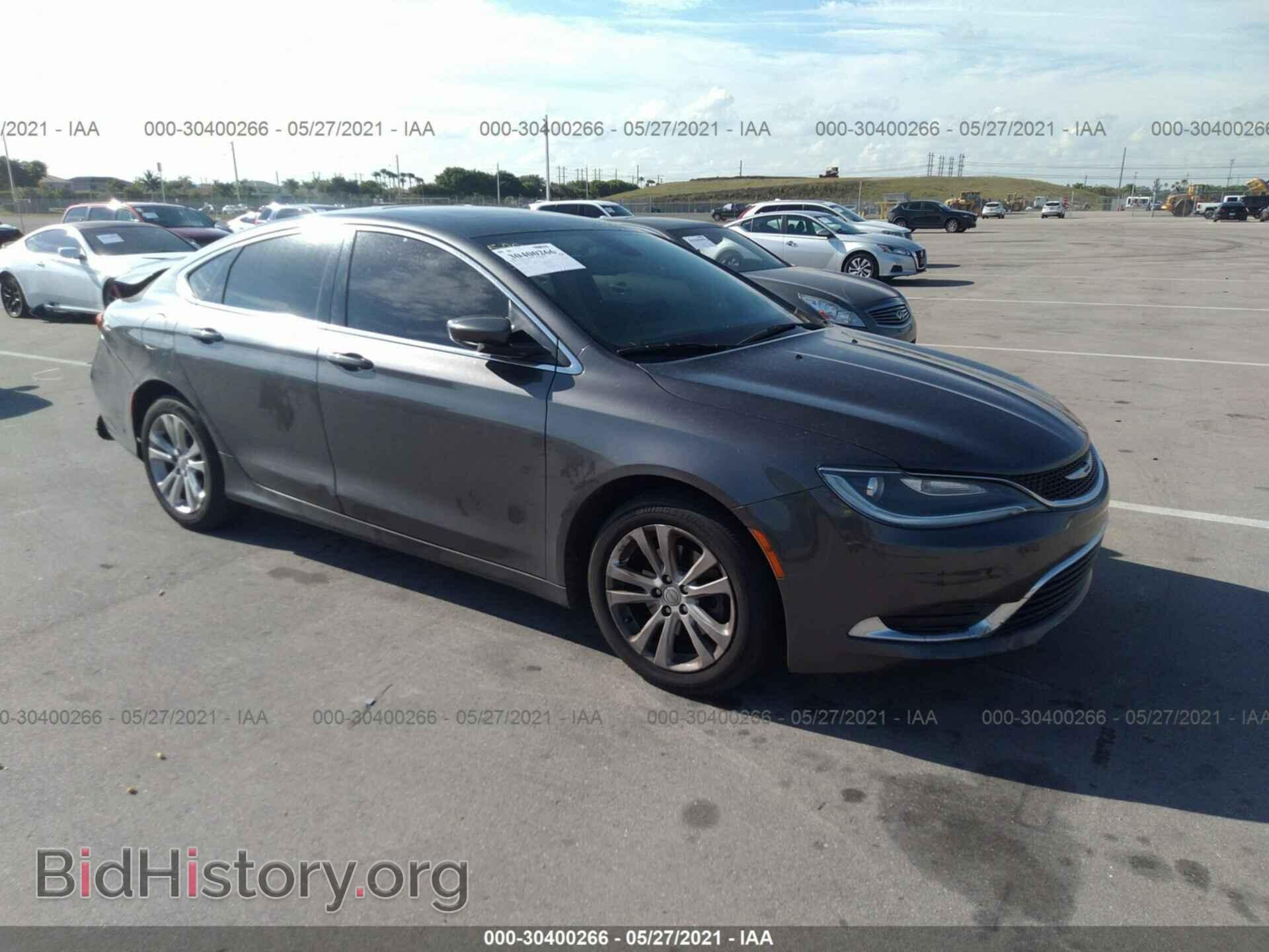 Фотография 1C3CCCAB0FN632762 - CHRYSLER 200 2015