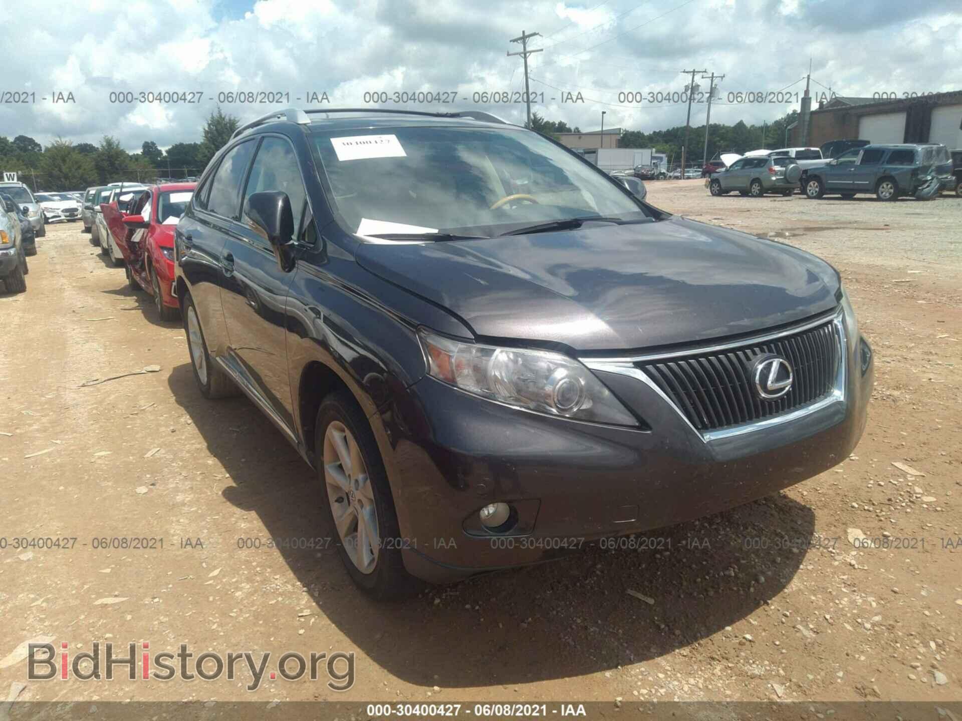 Фотография 2T2ZK1BA2AC028219 - LEXUS RX 350 2010