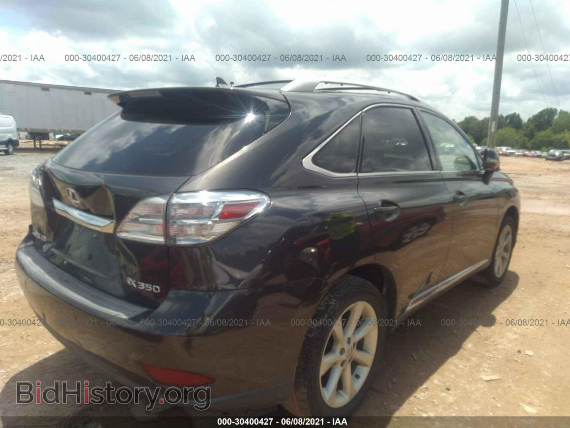 2010 LEXUS RX 350 - VIN: 2T2ZK1BA2AC028219 - Фото 4