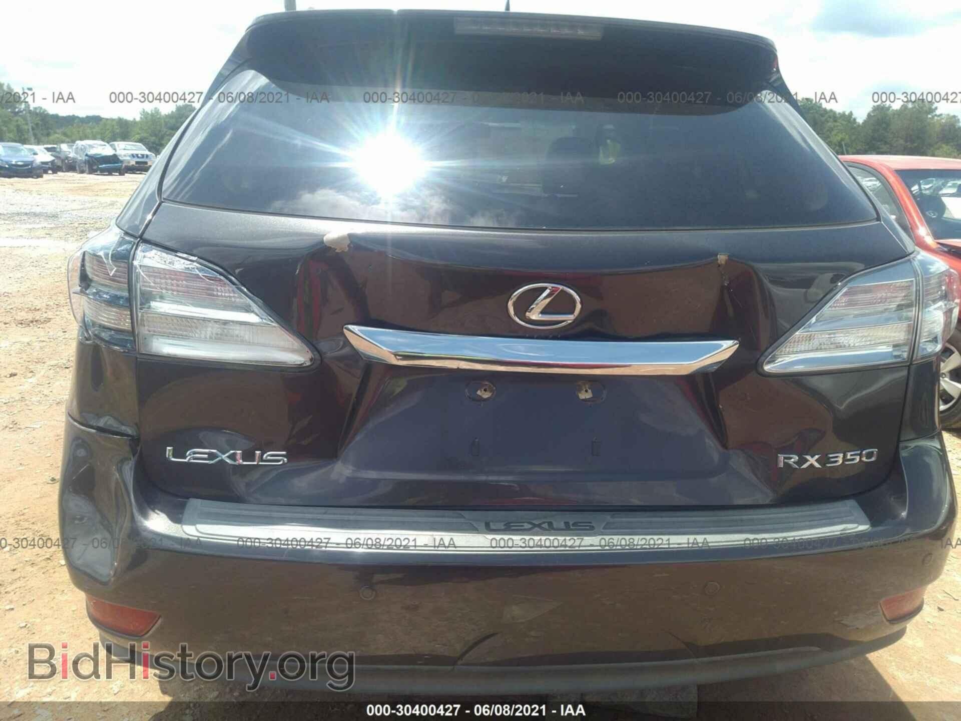 2010 LEXUS RX 350 - VIN: 2T2ZK1BA2AC028219 - Фото 6