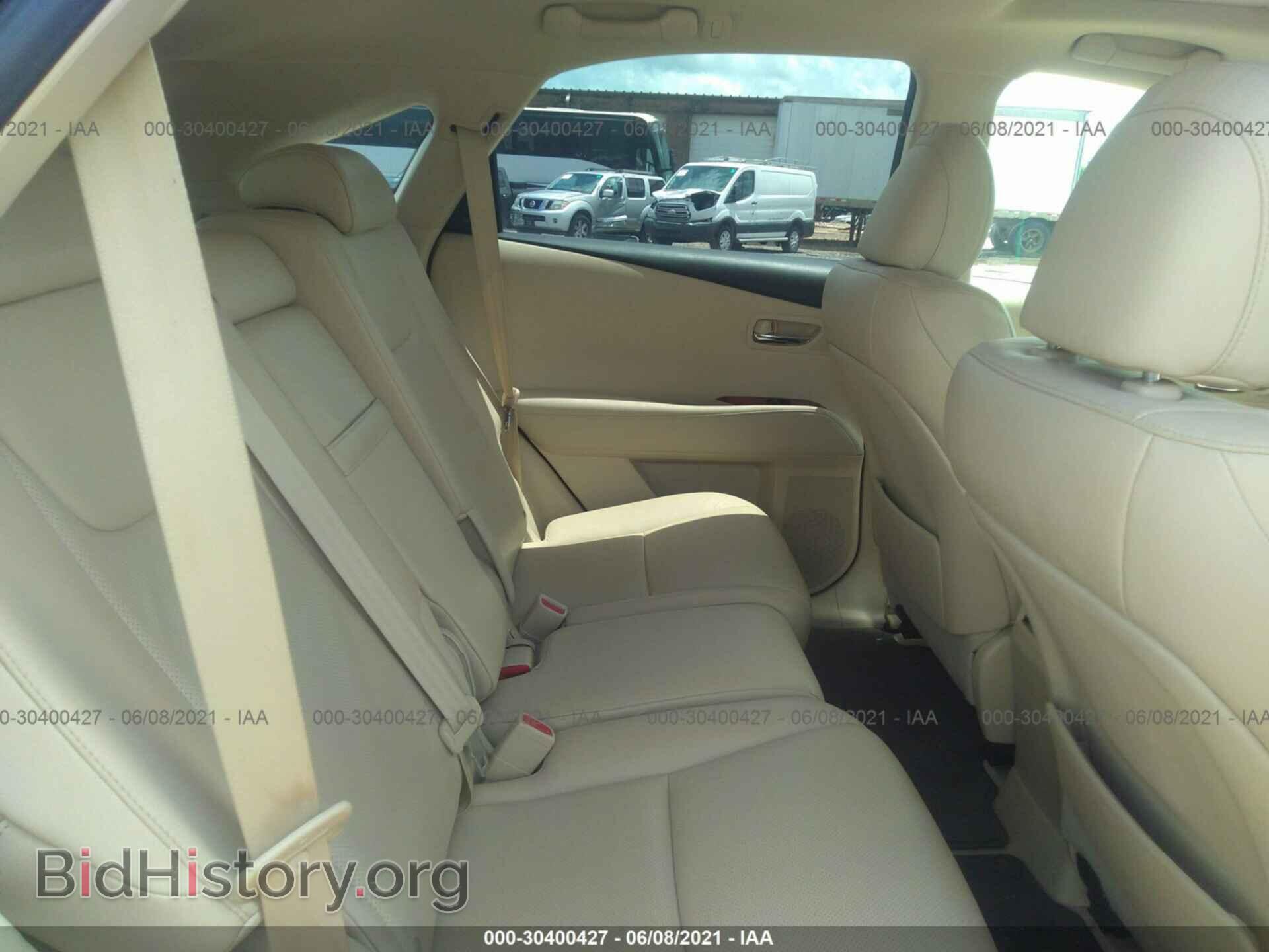 2010 LEXUS RX 350 - VIN: 2T2ZK1BA2AC028219 - Фото 8