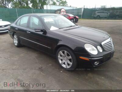 2007 Mercedes-Benz E-CLASS 3.5L, черный — VIN WDBUF56X87B012539, IAAI