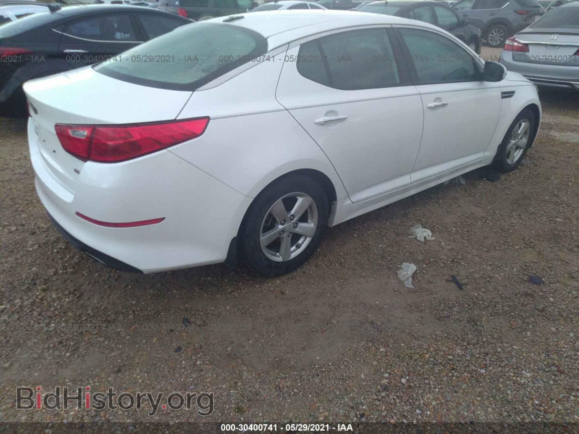 2015 KIA OPTIMA - VIN: KNAGM4A73F5632621 - Фото 4