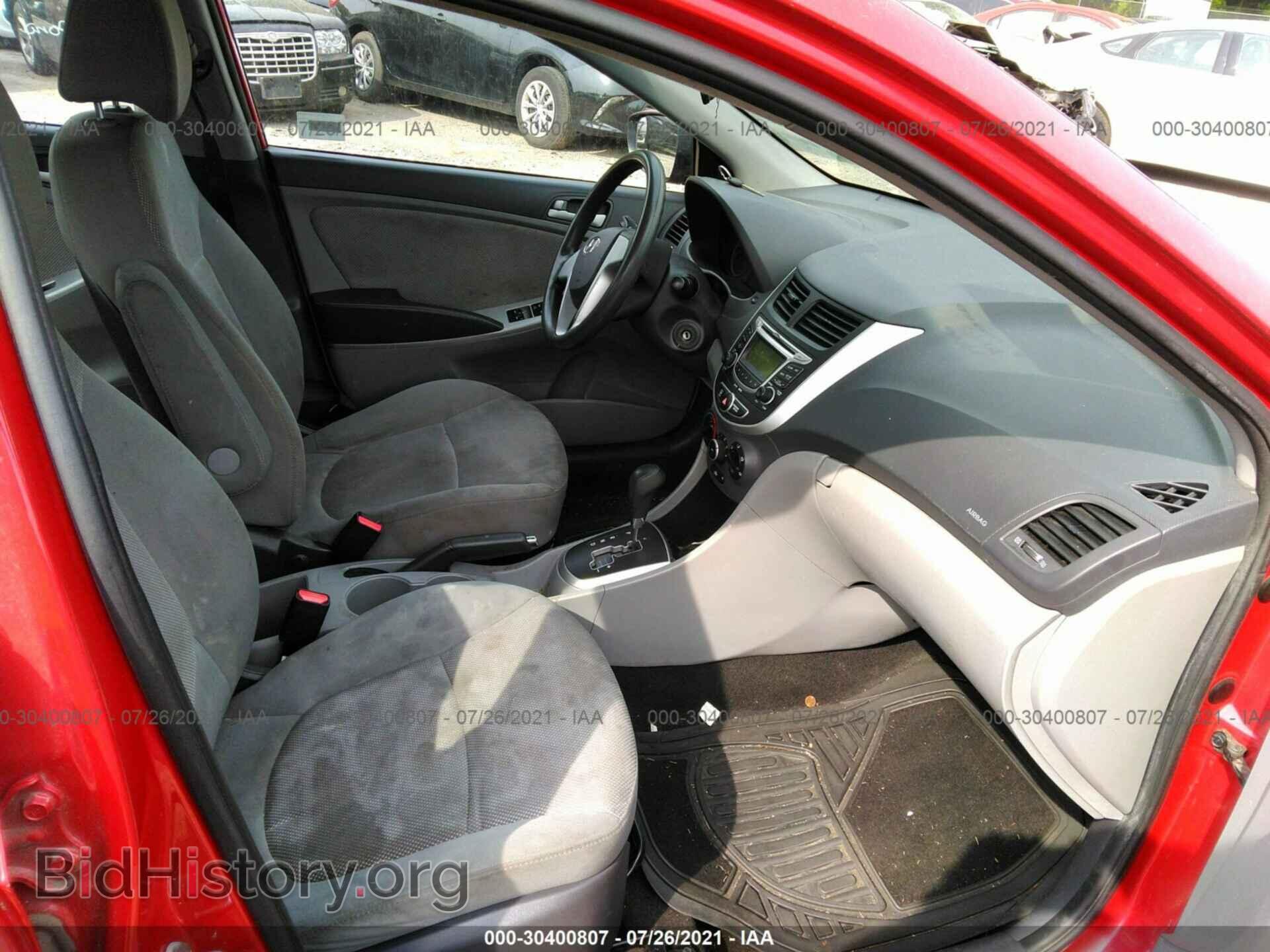 2013 HYUNDAI ACCENT - VIN: KMHCT4AE5DU438450 - Фото 5