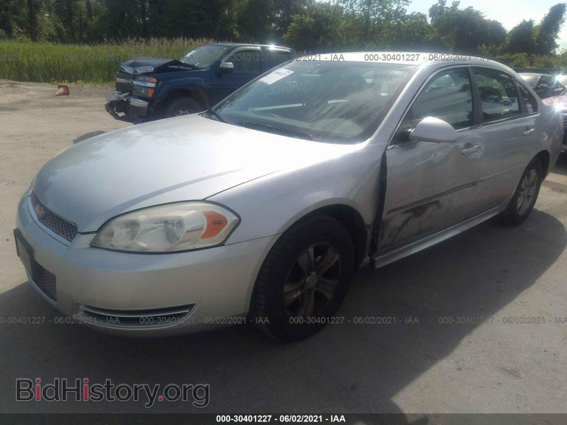 2013 CHEVROLET IMPALA - VIN: 2G1WF5E38D1263865 - Фото 2