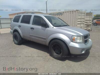 2007 Dodge DURANGO Limited, silver — VIN 1D8HB58PX7F585092, IAAI