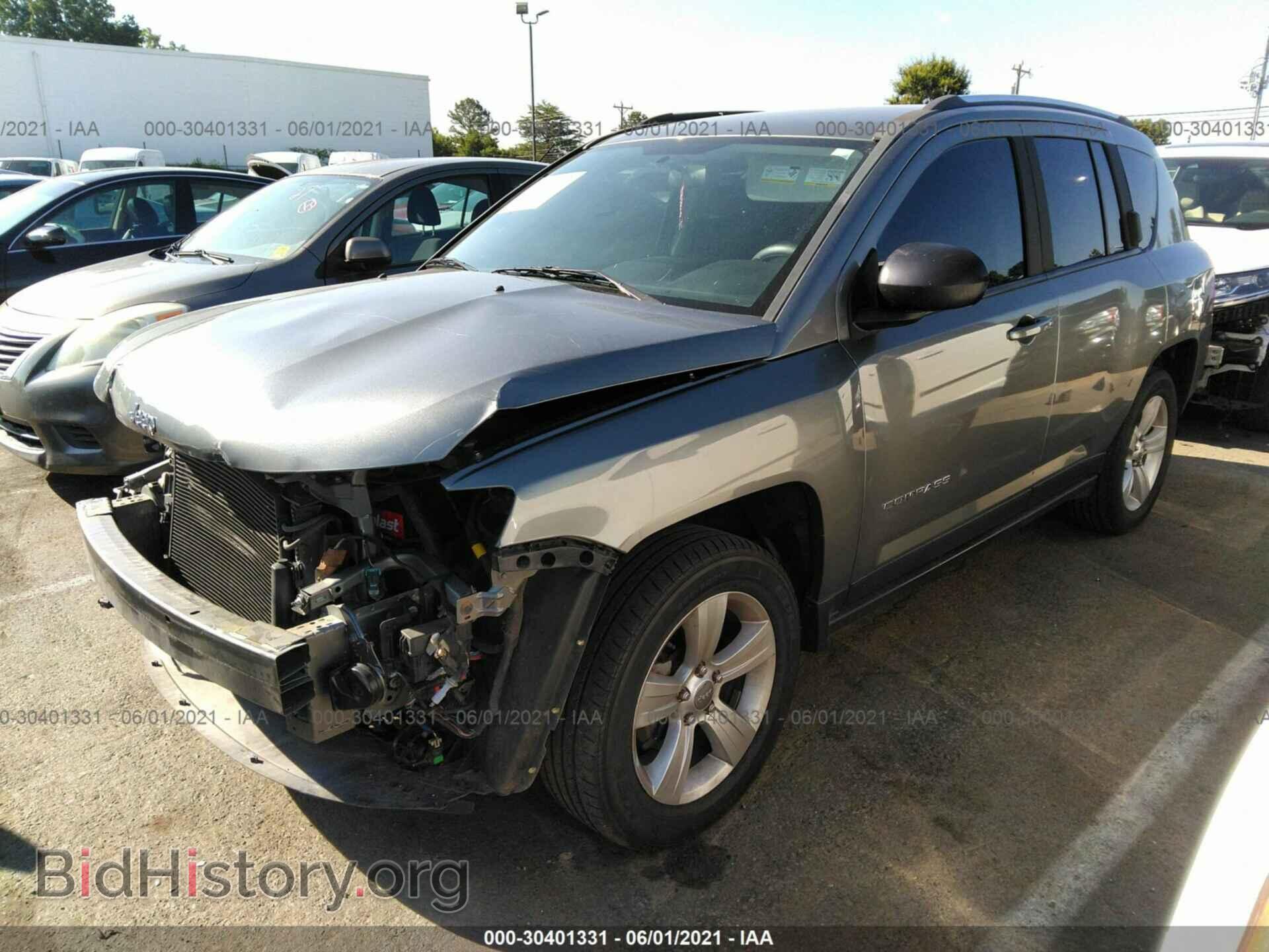 2013 JEEP COMPASS - VIN: 1C4NJCEBXDD155703 - Фото 2