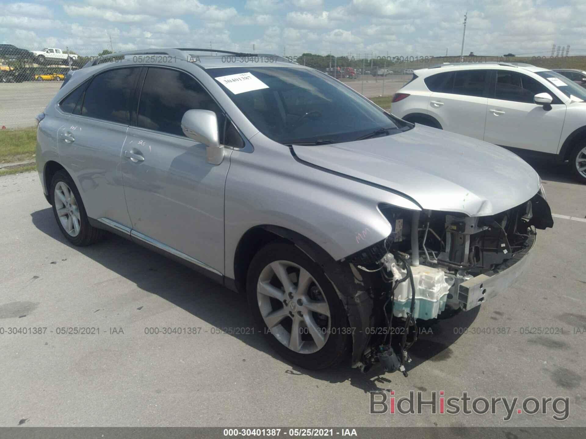 Photo 2T2ZK1BA8CC072146 - LEXUS RX 350 2012