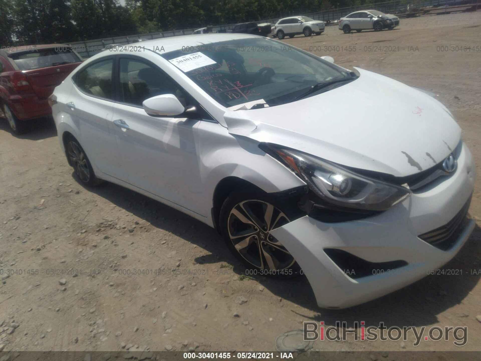 Photo 5NPDH4AE0FH593981 - HYUNDAI ELANTRA 2015