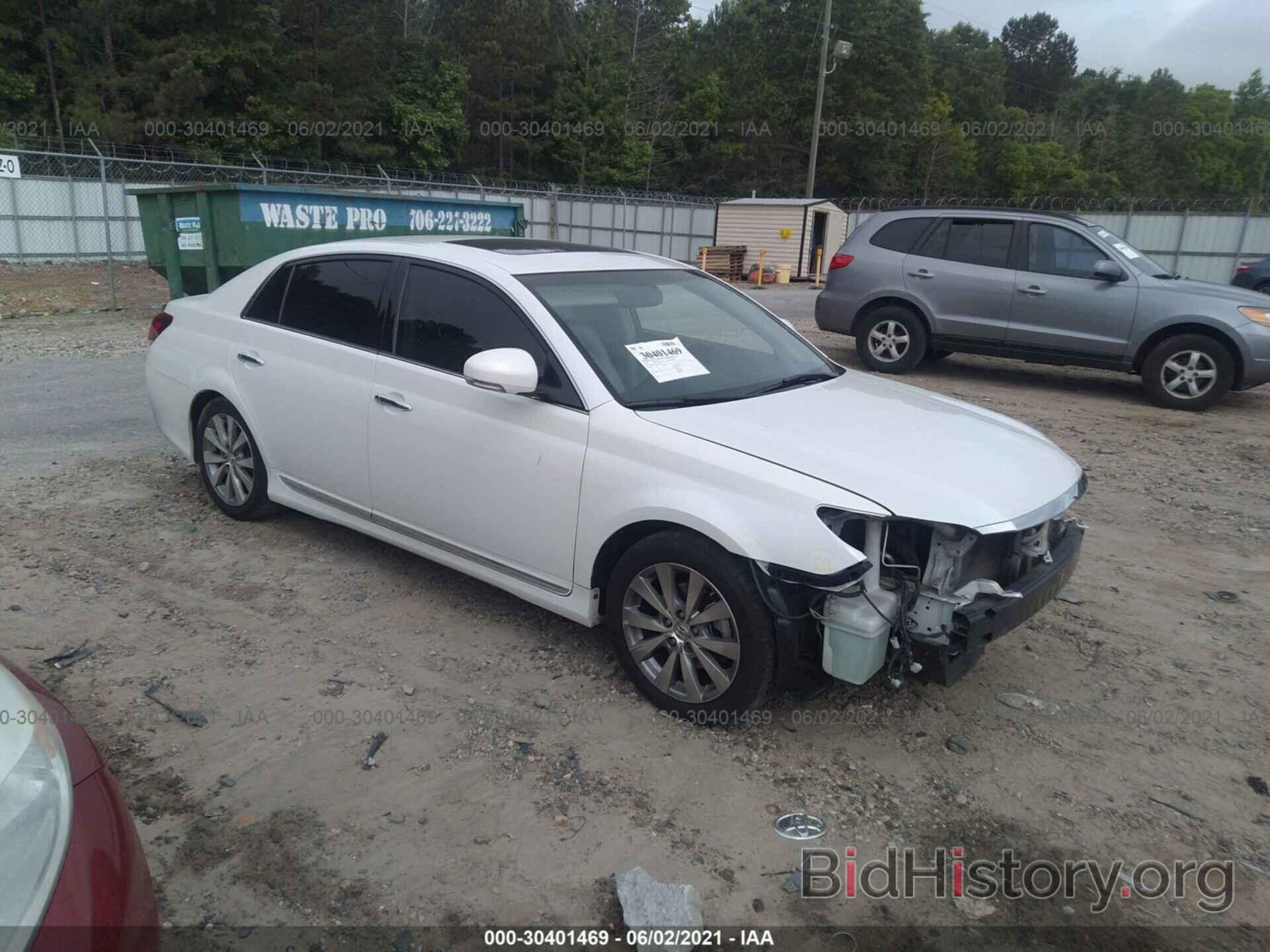 Photo 4T1BK3DB5CU454267 - TOYOTA AVALON 2012