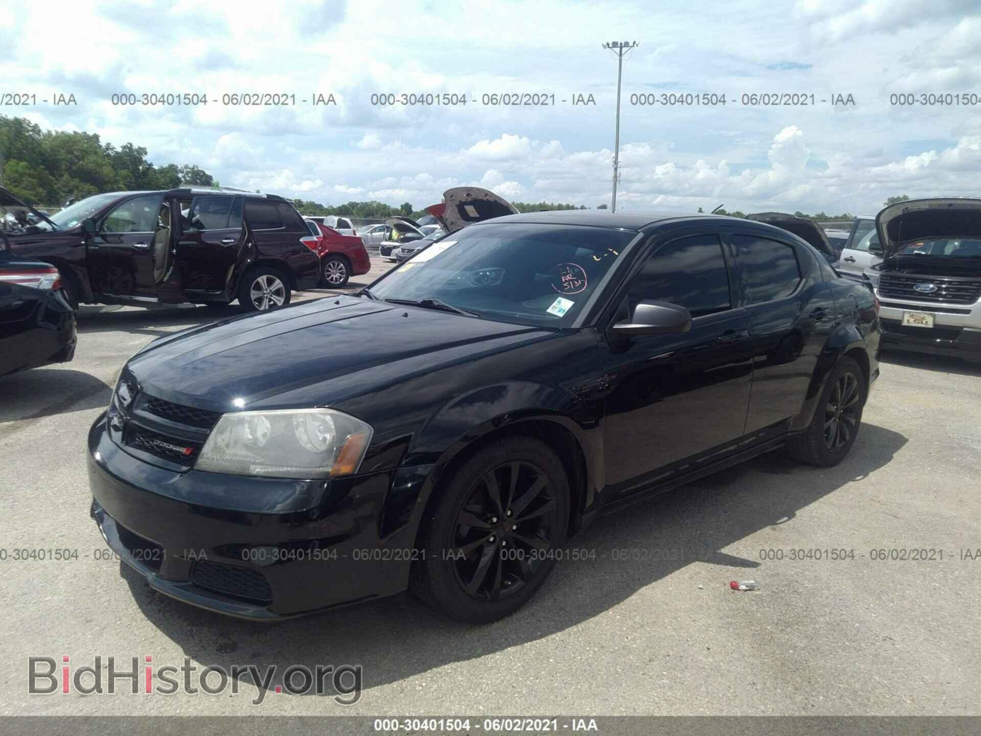 2014 DODGE AVENGER - VIN: 1C3CDZAB8EN220362 - Фото 2