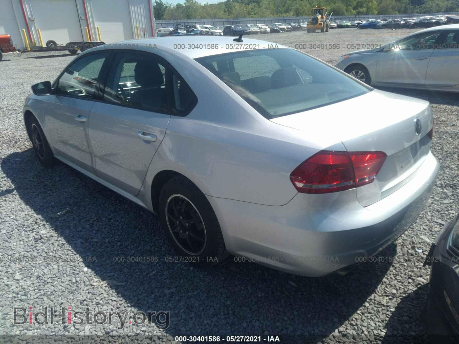 2014 VOLKSWAGEN PASSAT - VIN: 1VWAP7A33EC009604 - Фото 3