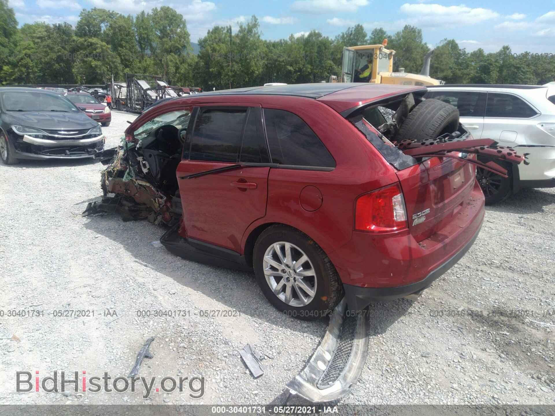 2014 FORD EDGE - VIN: 2FMDK4JC9EBB28315 - Фото 3