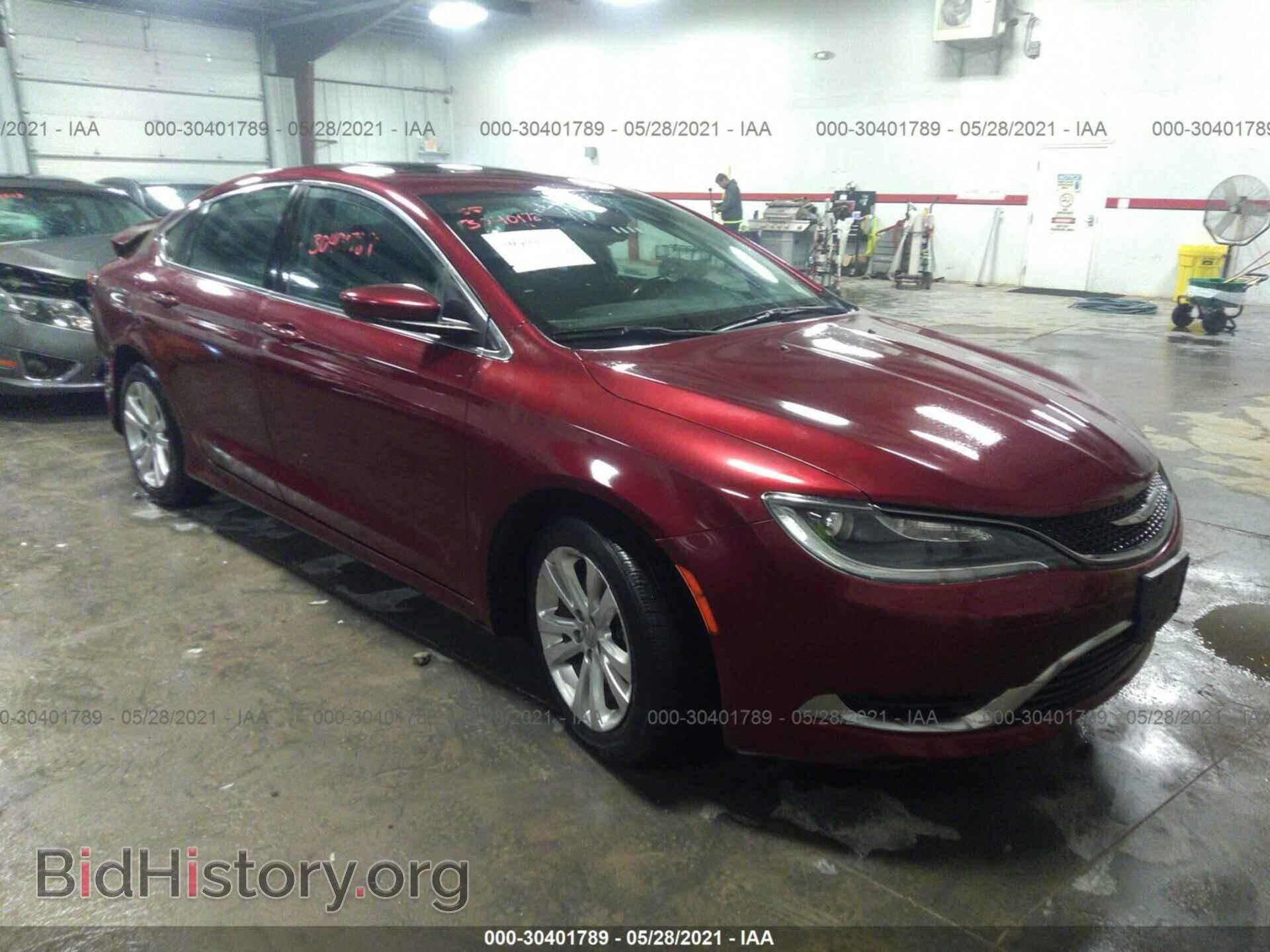 Фотография 1C3CCCAB1FN718775 - CHRYSLER 200 2015