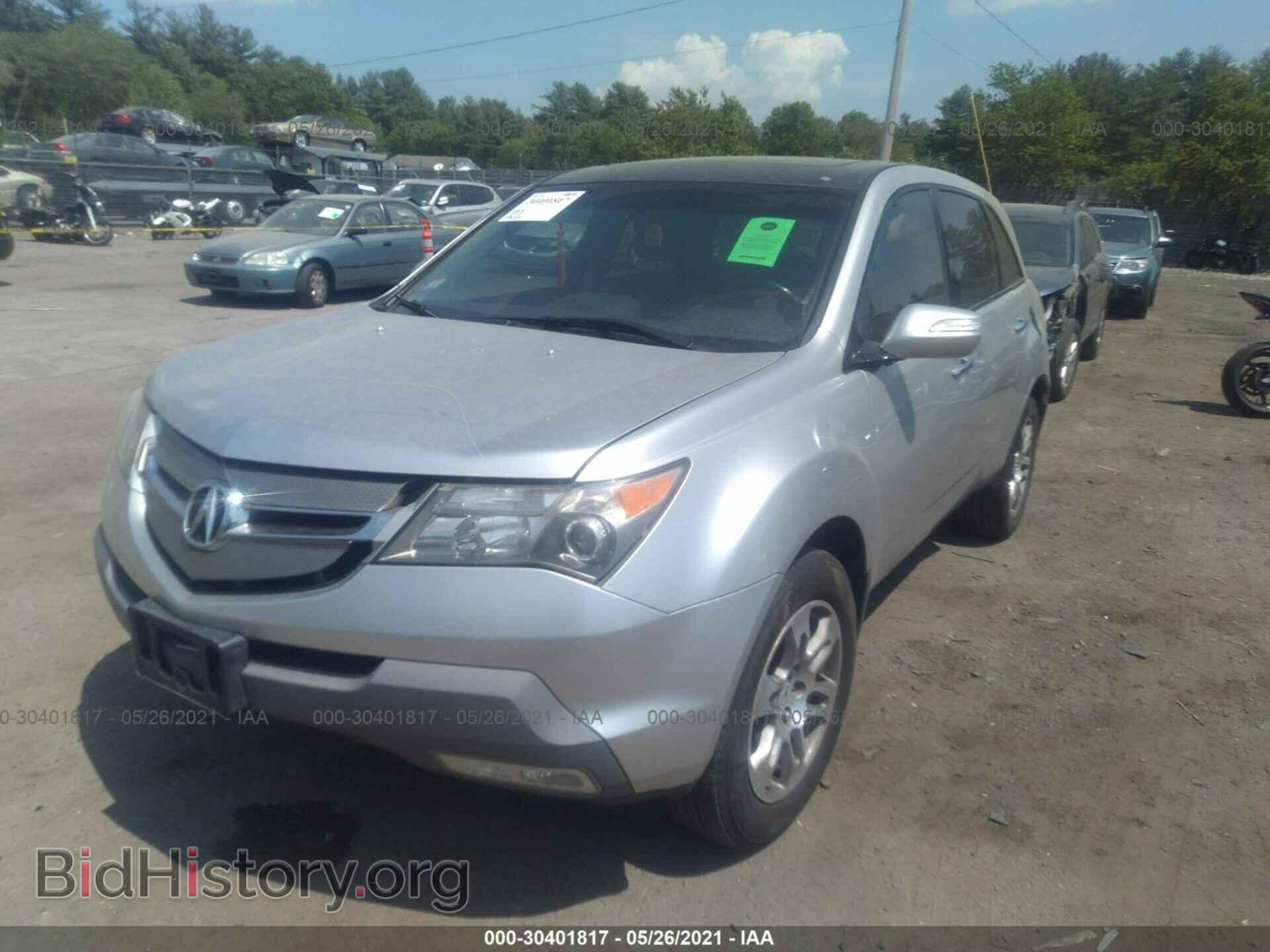 2007 ACURA MDX - VIN: 2HNYD28407H535565 - Фото 2