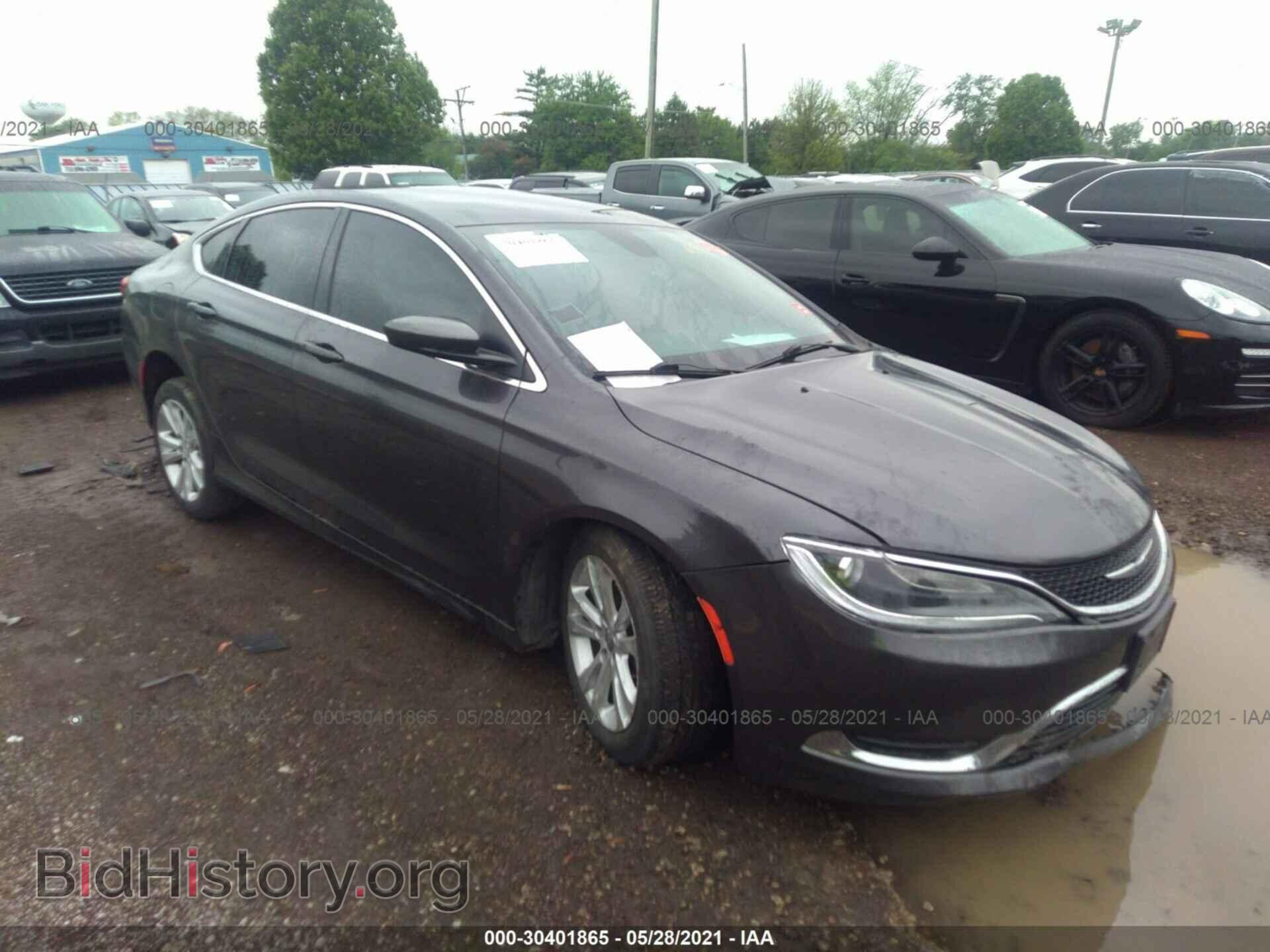 Фотография 1C3CCCAB7GN168502 - CHRYSLER 200 2016