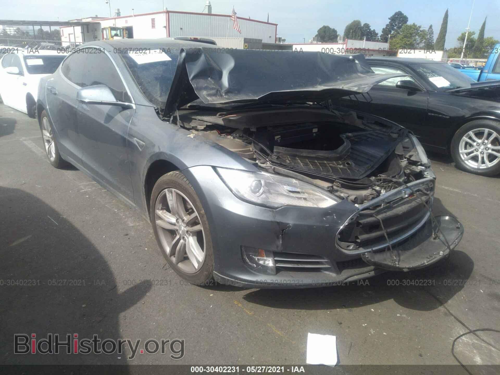 Photo 5YJSA1S19EFP43640 - TESLA MODEL S 2014
