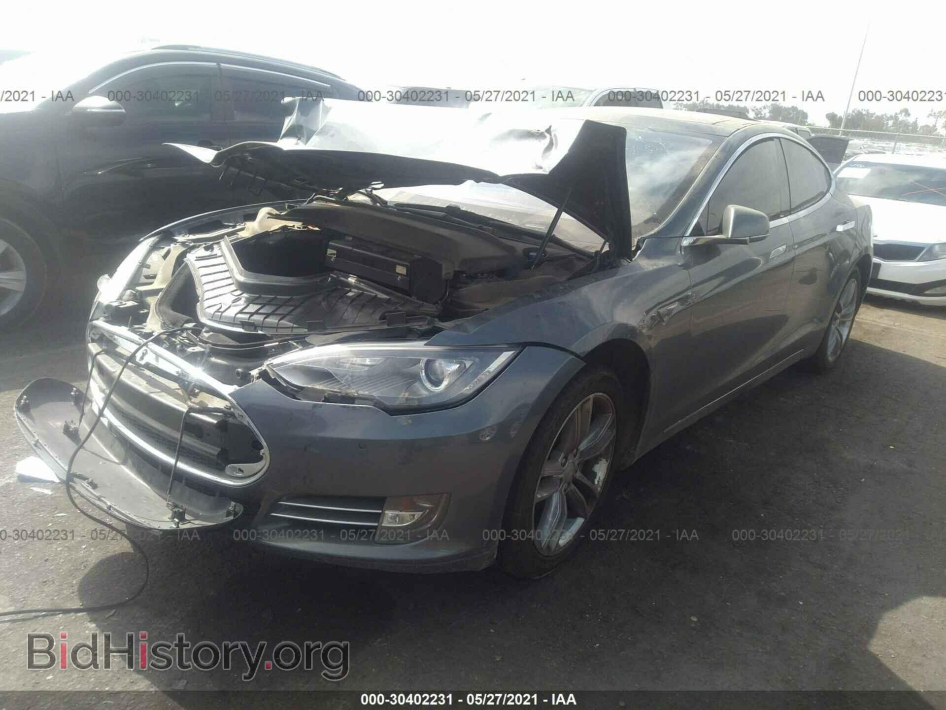 2014 TESLA MODEL S - VIN: 5YJSA1S19EFP43640 - Photo 2