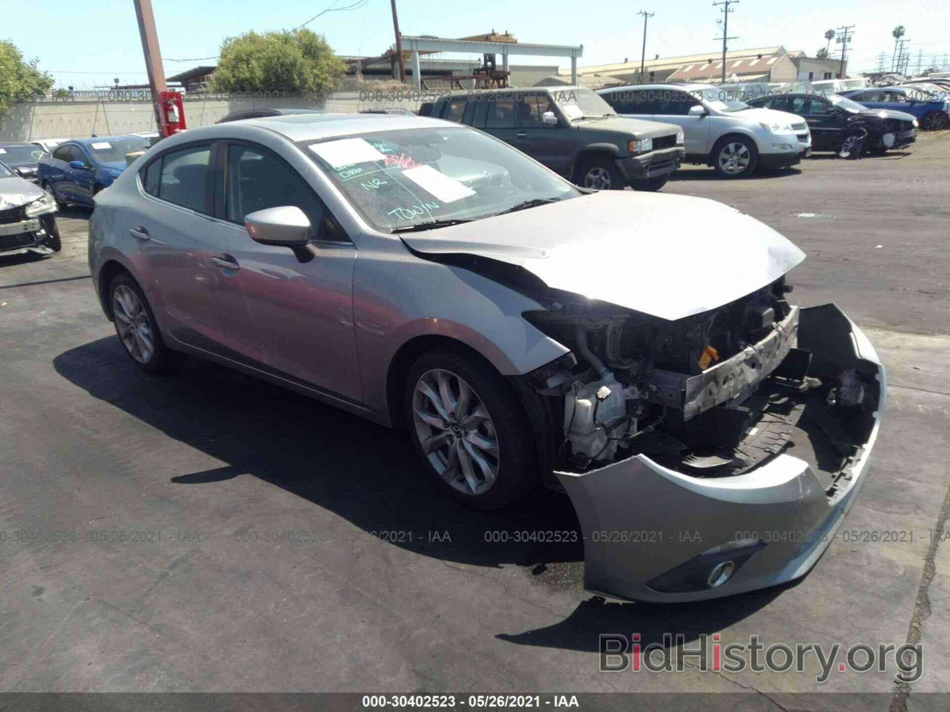 Photo JM1BM1W34E1175115 - MAZDA MAZDA3 2014