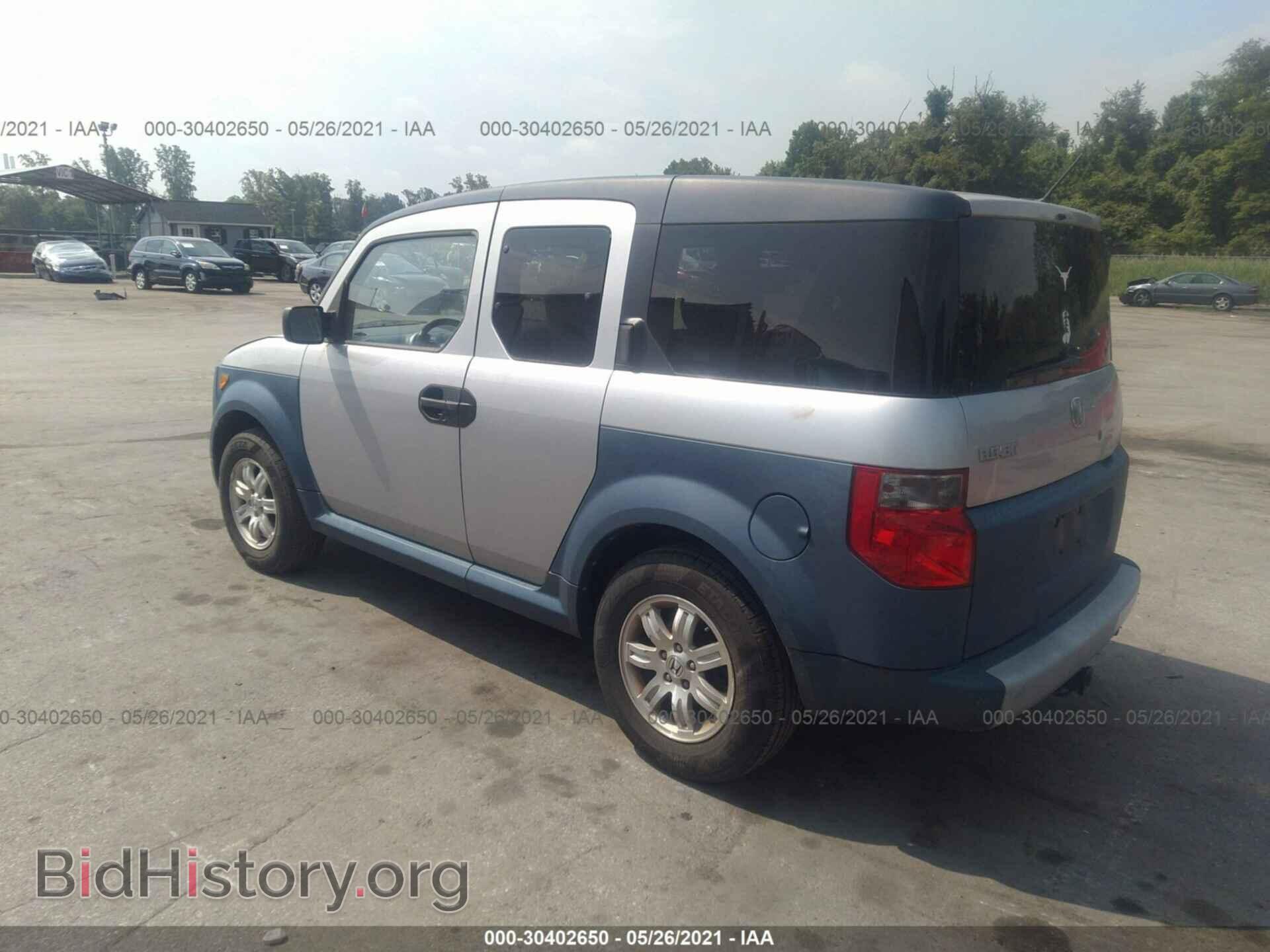 2006 HONDA ELEMENT - VIN: 5J6YH28616L007184 - Фото 3