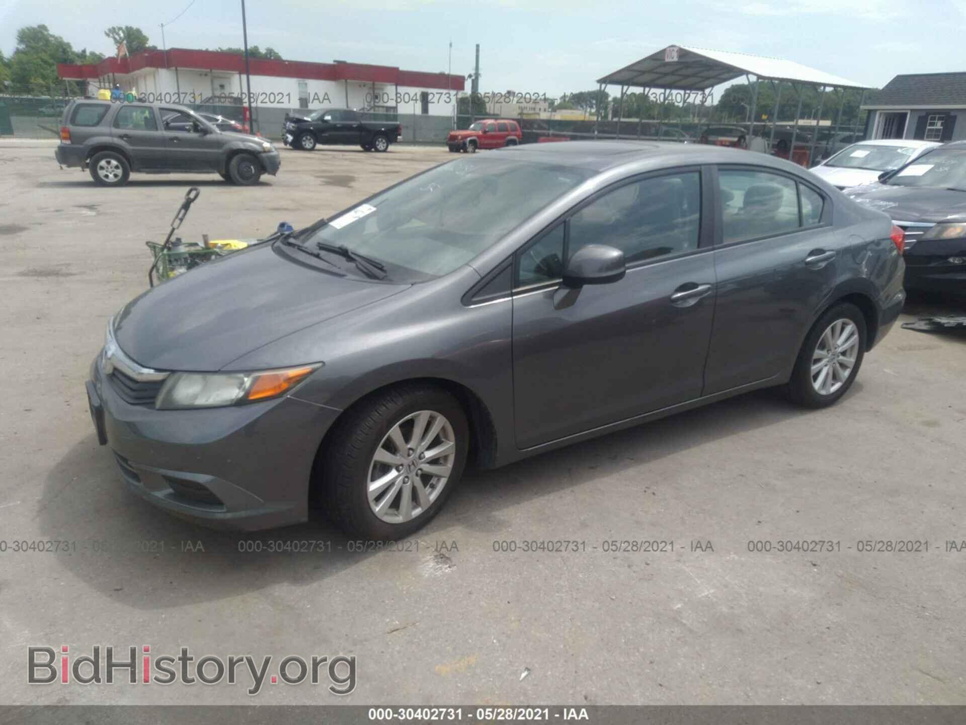 2012 HONDA CIVIC SDN - VIN: 19XFB2F85CE382020 - Фото 2
