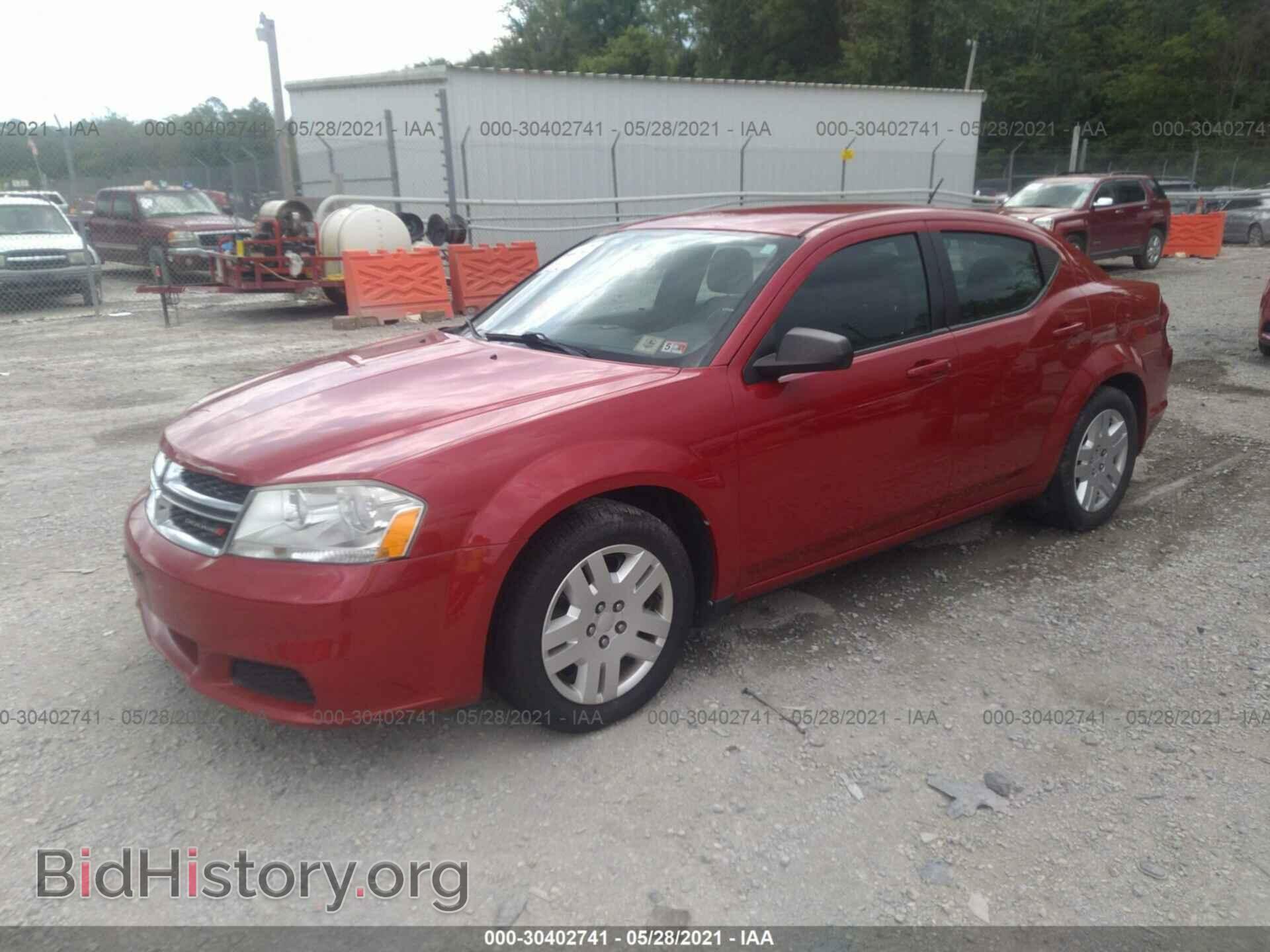 2013 DODGE AVENGER - VIN: 1C3CDZAG6DN749416 - Фото 2