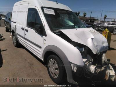 2012 Ford TRANSIT CONNECT XLT, белый — VIN NM0LS7BN0CT097614, IAAI