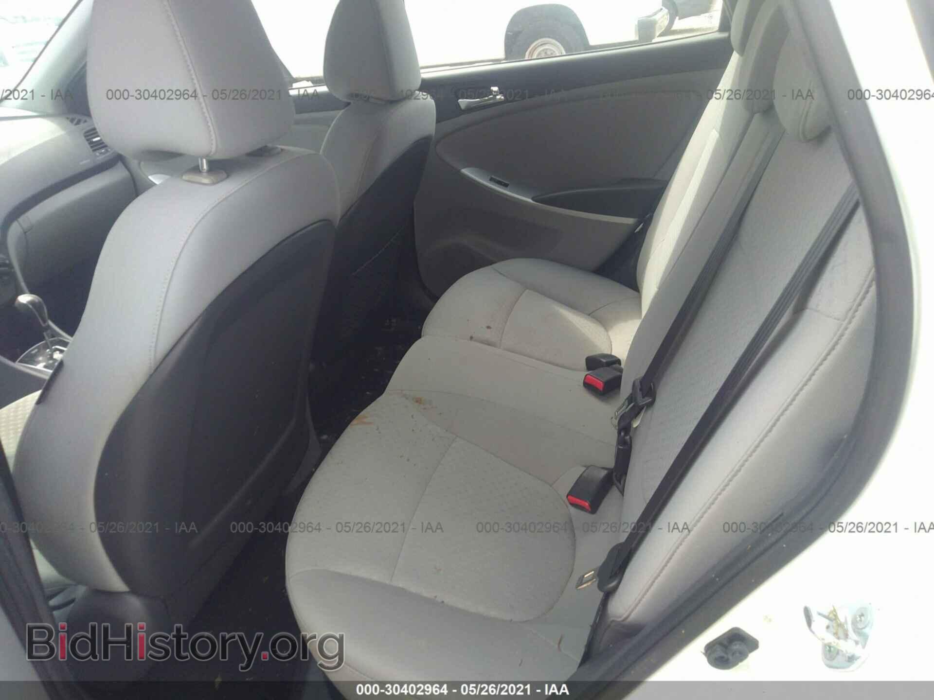 2014 HYUNDAI ACCENT - VIN: KMHCU5AE5EU166440 - Фото 8