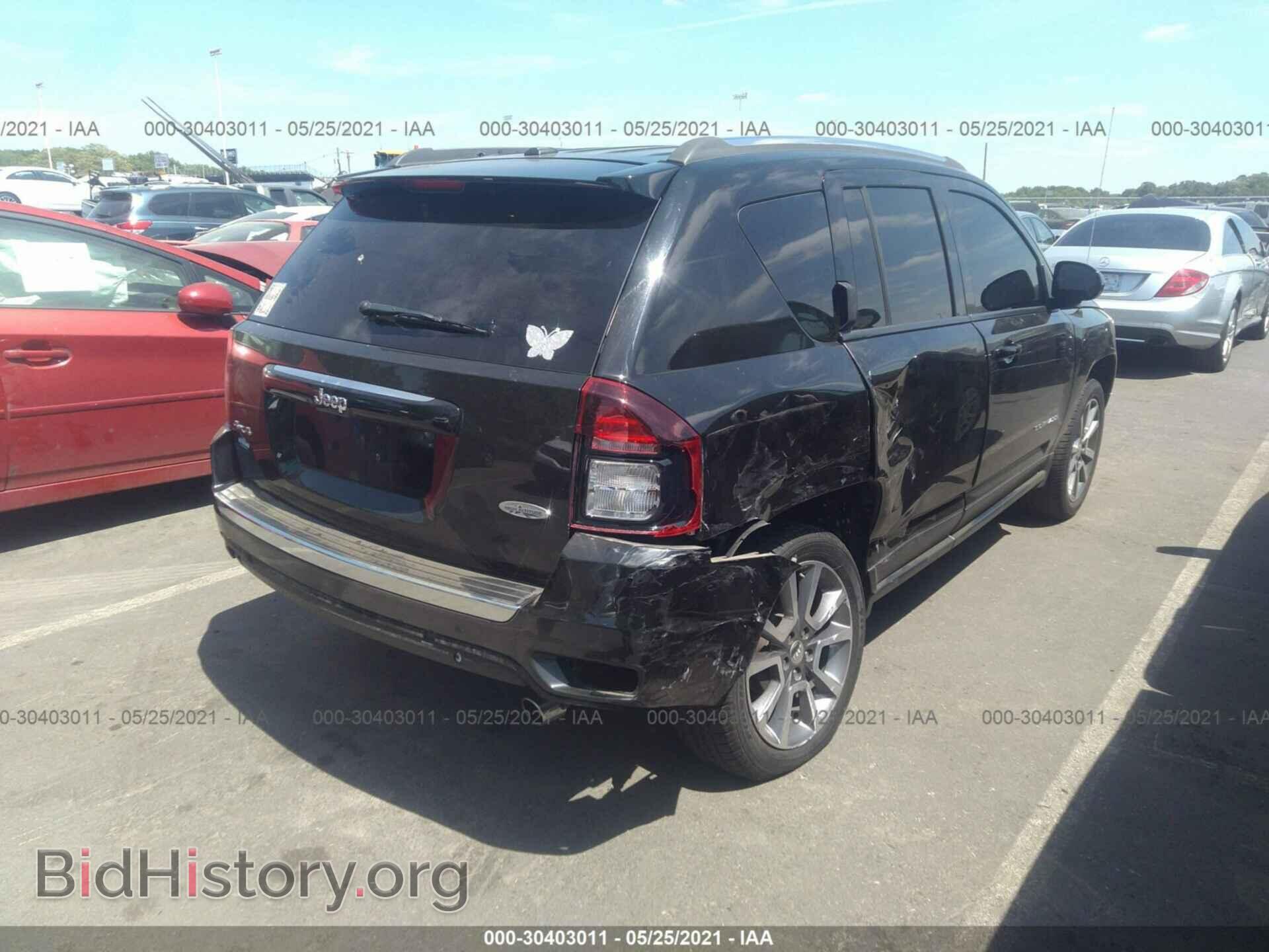 2017 JEEP COMPASS - VIN: 1C4NJDEB5HD110390 - Фото 4