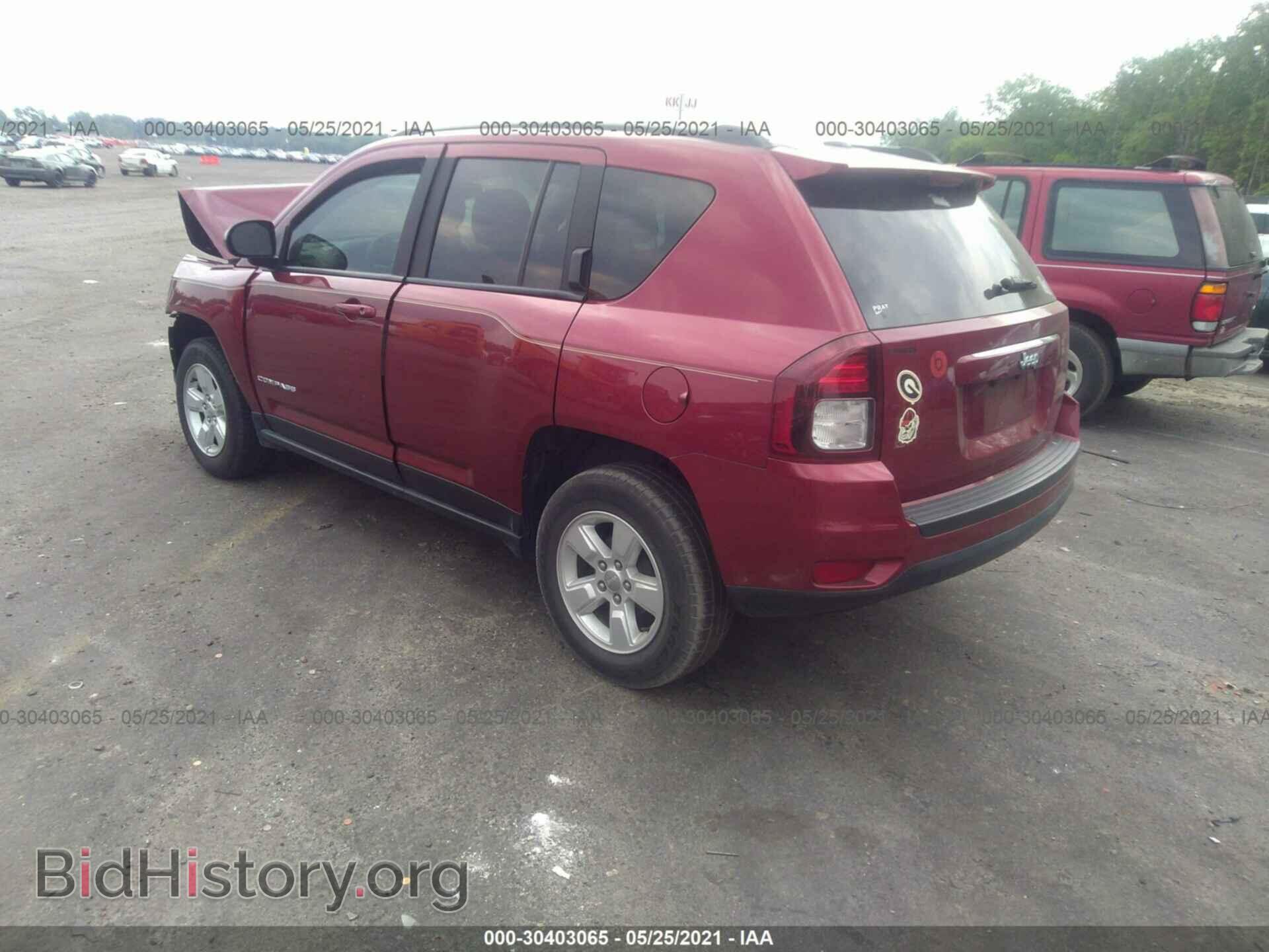 2016 JEEP COMPASS - VIN: 1C4NJCBA1GD763089 - Фото 3