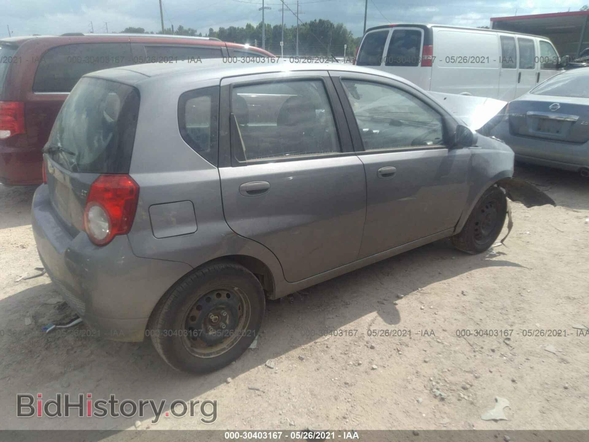 2011 CHEVROLET AVEO - VIN: KL1TD6DE7BB213357 - Фото 4