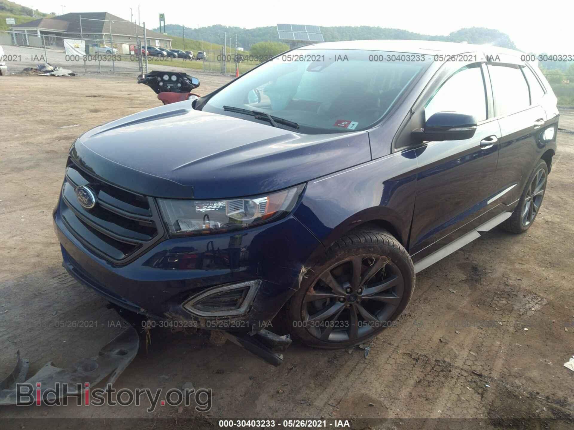 2016 FORD EDGE - VIN: 2FMPK4AP8GBB87536 - Фото 2
