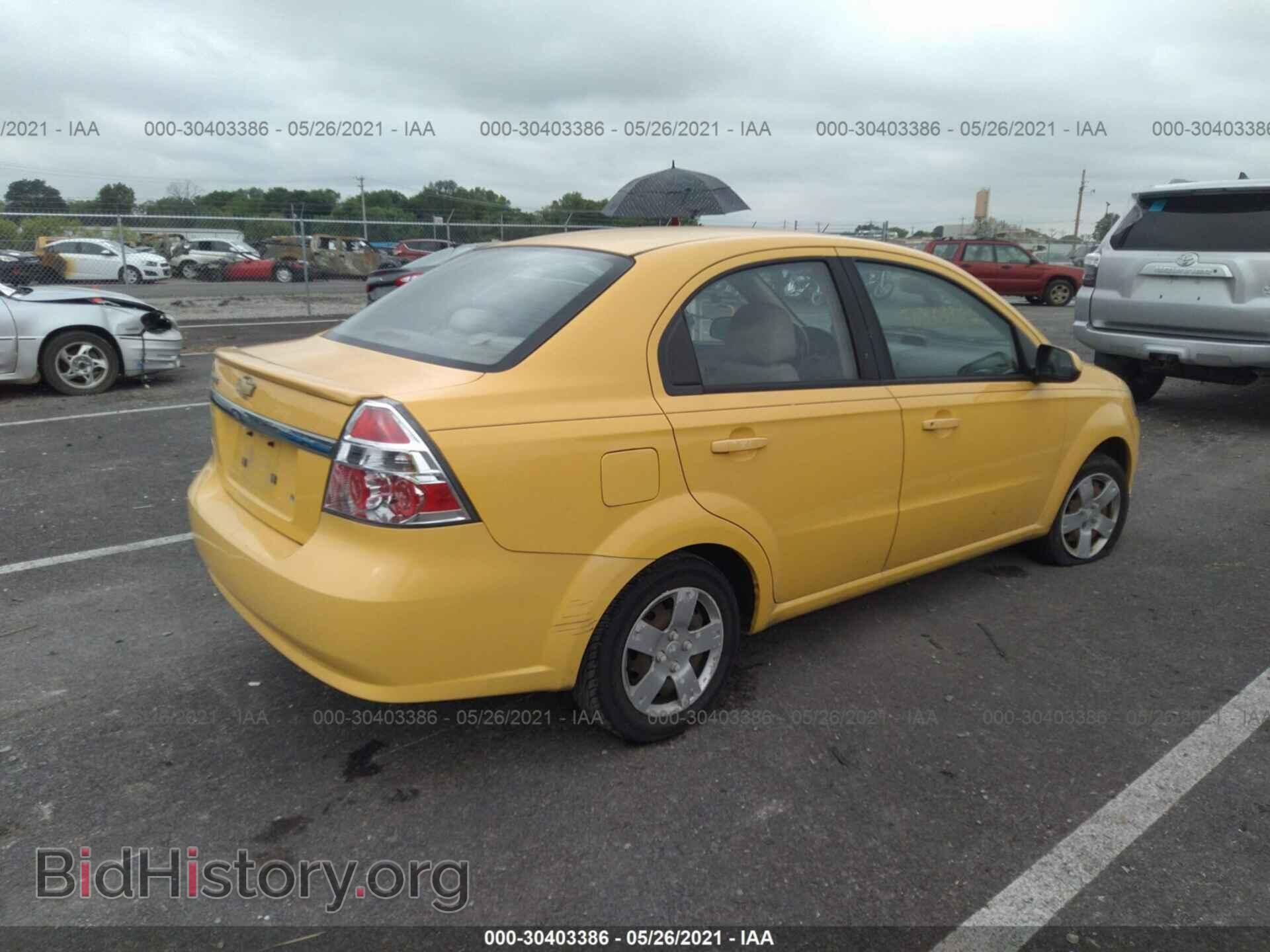 2011 CHEVROLET AVEO - VIN: KL1TD5DE0BB137622 - Фото 4
