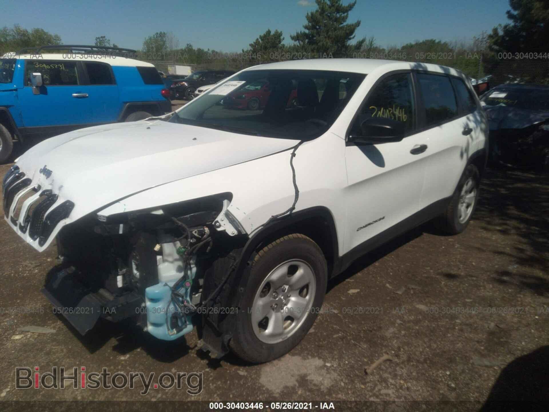 2014 JEEP CHEROKEE - VIN: 1C4PJMAB9EW145366 - Фото 2