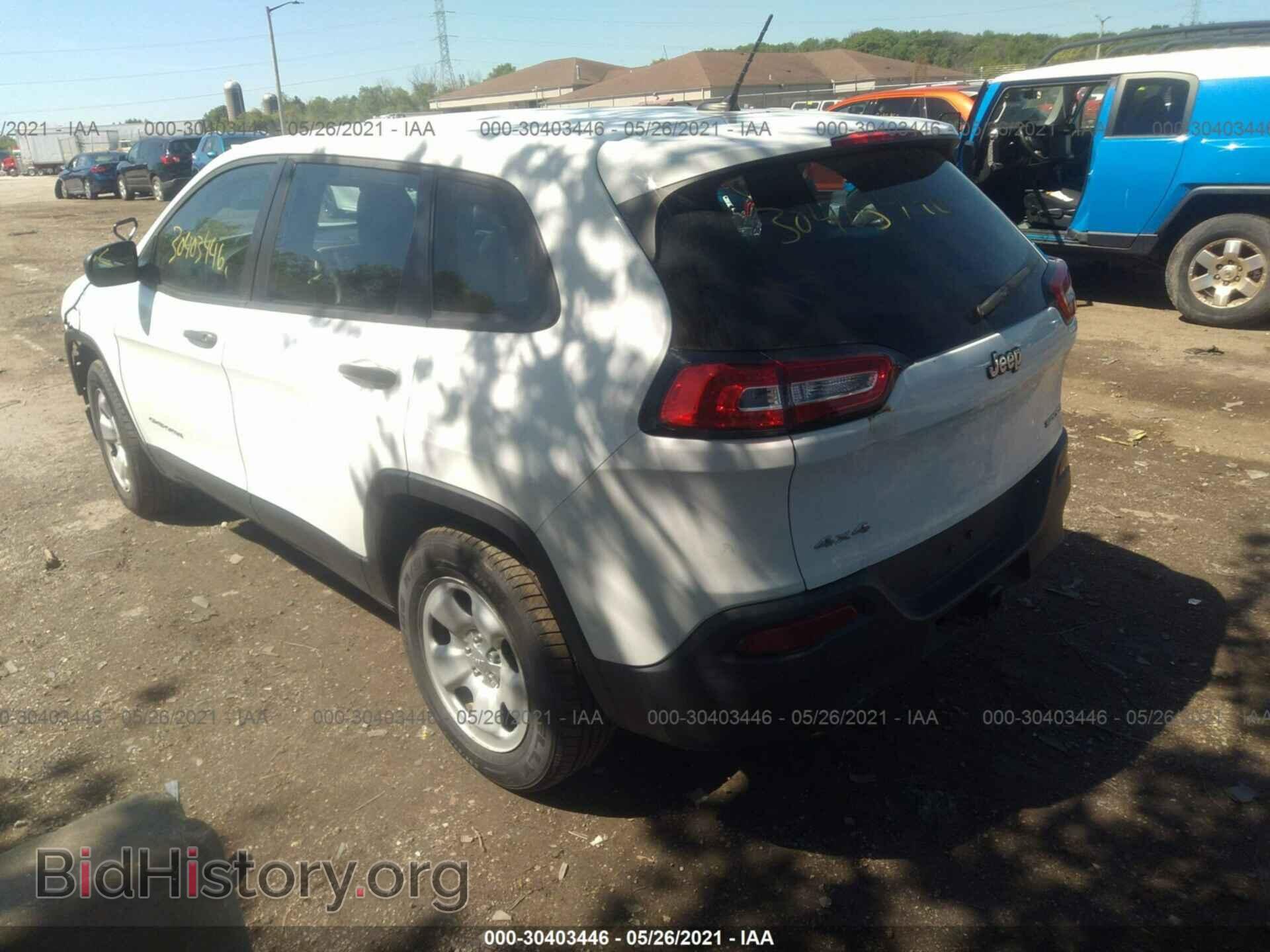 2014 JEEP CHEROKEE - VIN: 1C4PJMAB9EW145366 - Фото 3