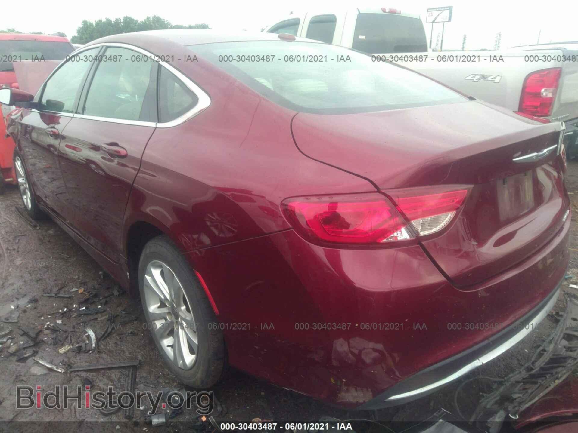 2016 CHRYSLER 200 - VIN: 1C3CCCAB6GN129089 - Фото 3