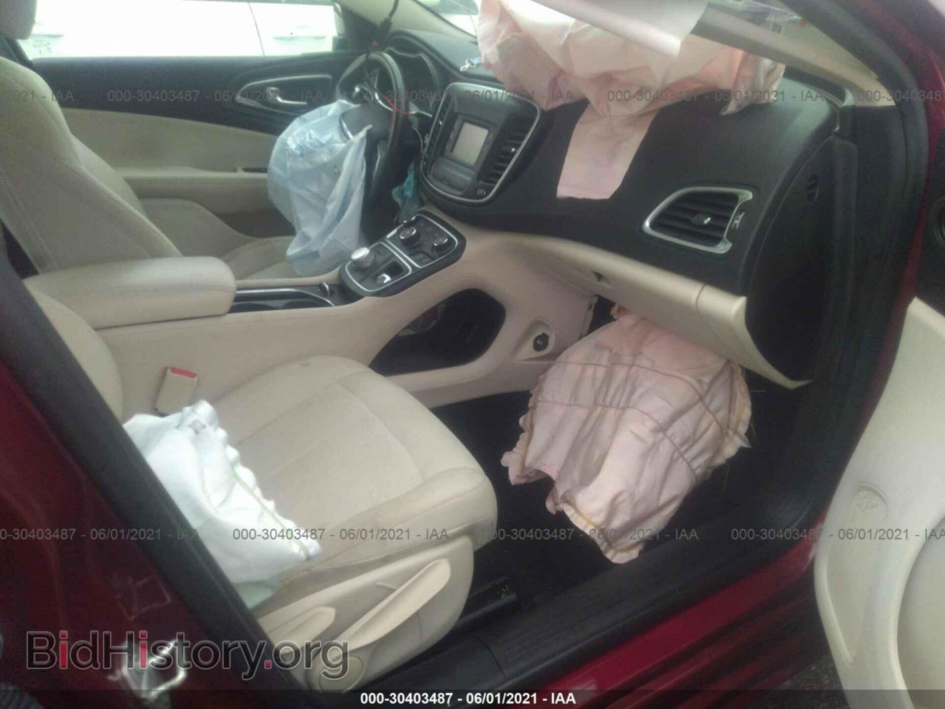 2016 CHRYSLER 200 - VIN: 1C3CCCAB6GN129089 - Фото 5