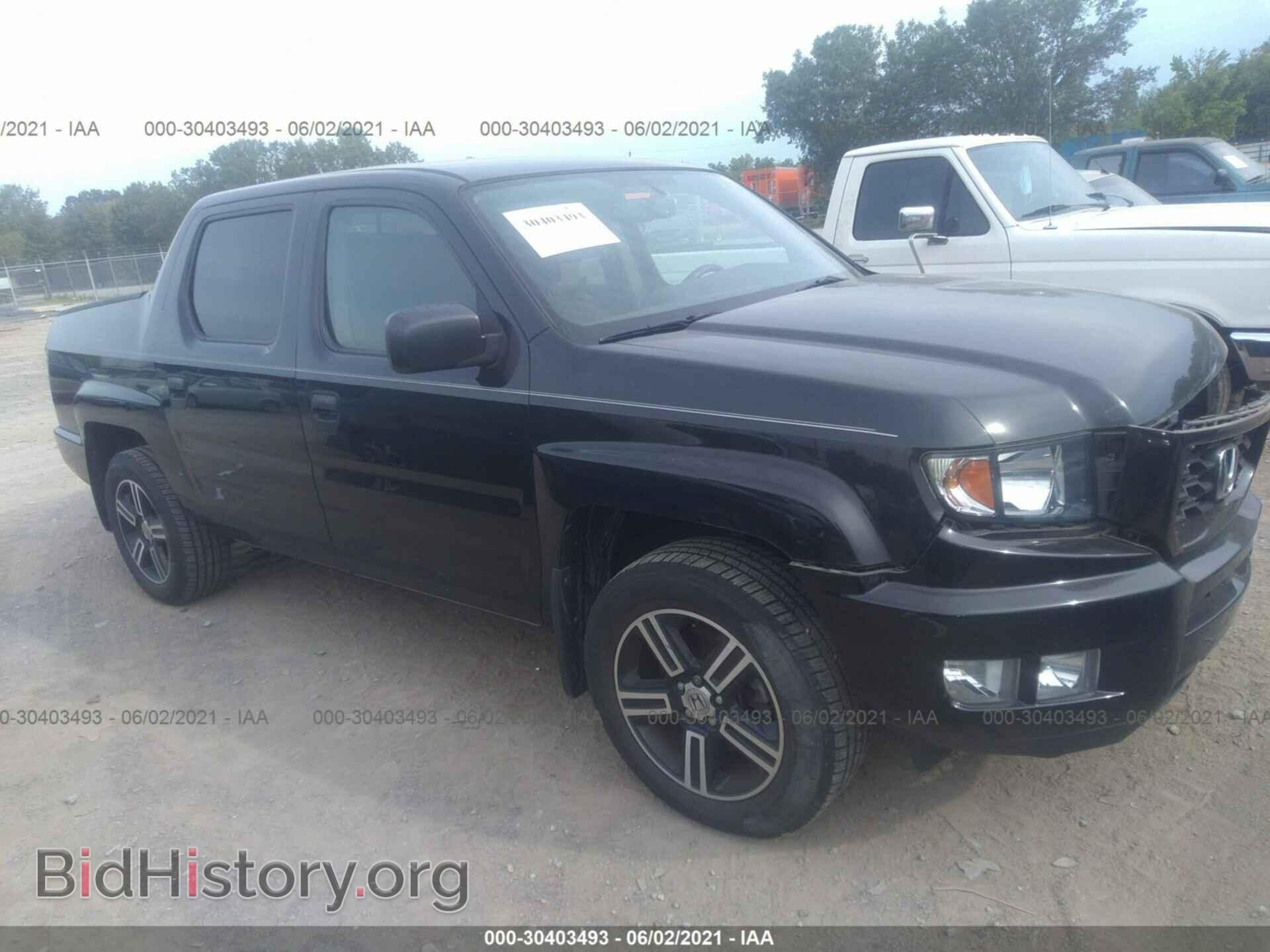 Photo 5FPYK1F71DB006735 - HONDA RIDGELINE 2013