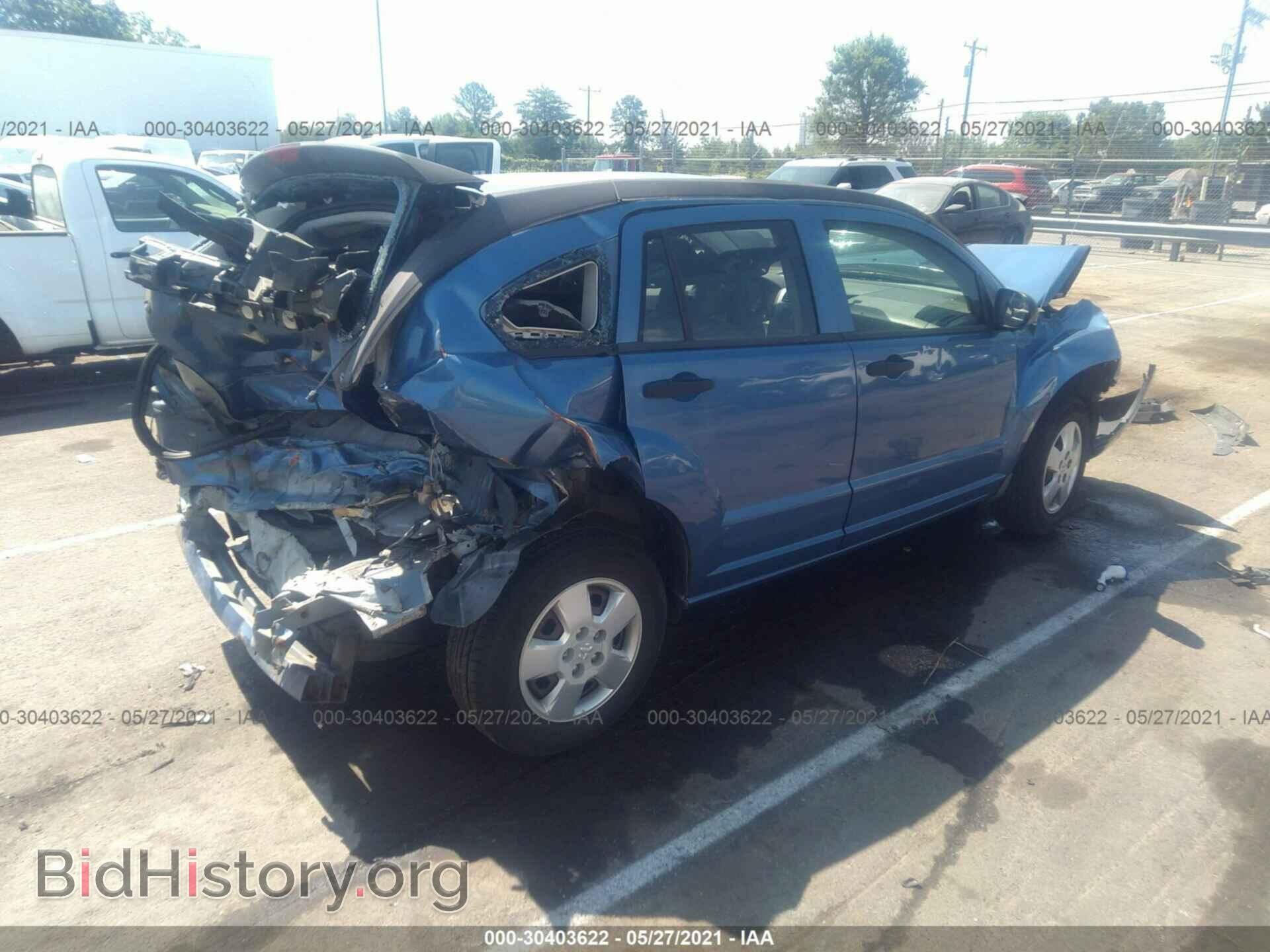 2007 DODGE CALIBER - VIN: 1B3HB28B67D364541 - Photo 4