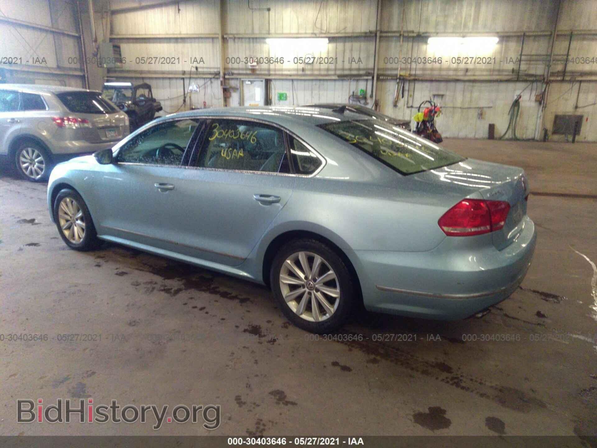 2012 VOLKSWAGEN PASSAT - VIN: 1VWCH7A32CC057467 - Фото 3