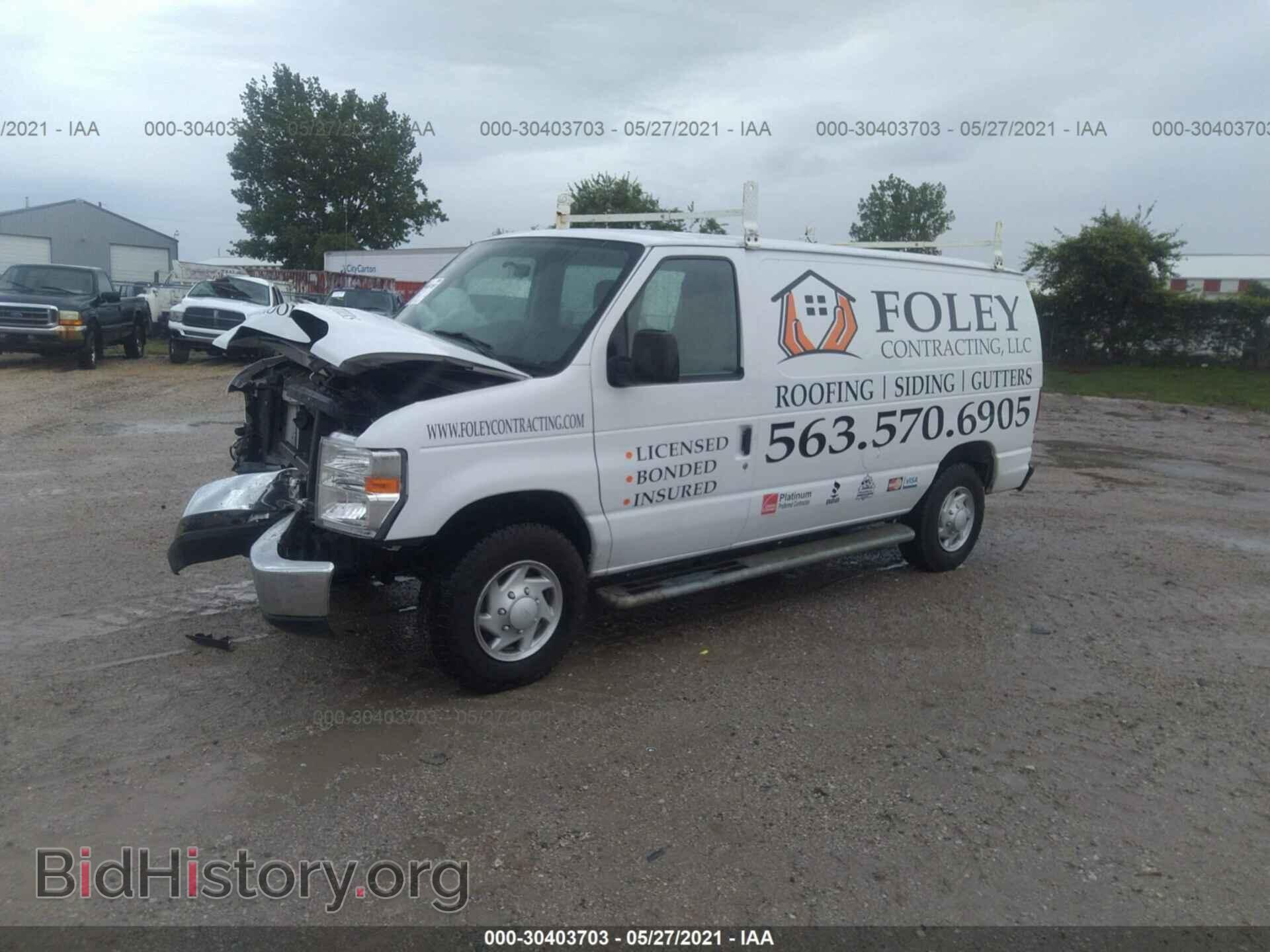 2014 FORD ECONOLINE CARGO VAN - VIN: 1FTNE2EW1EDA79338 - Фото 2