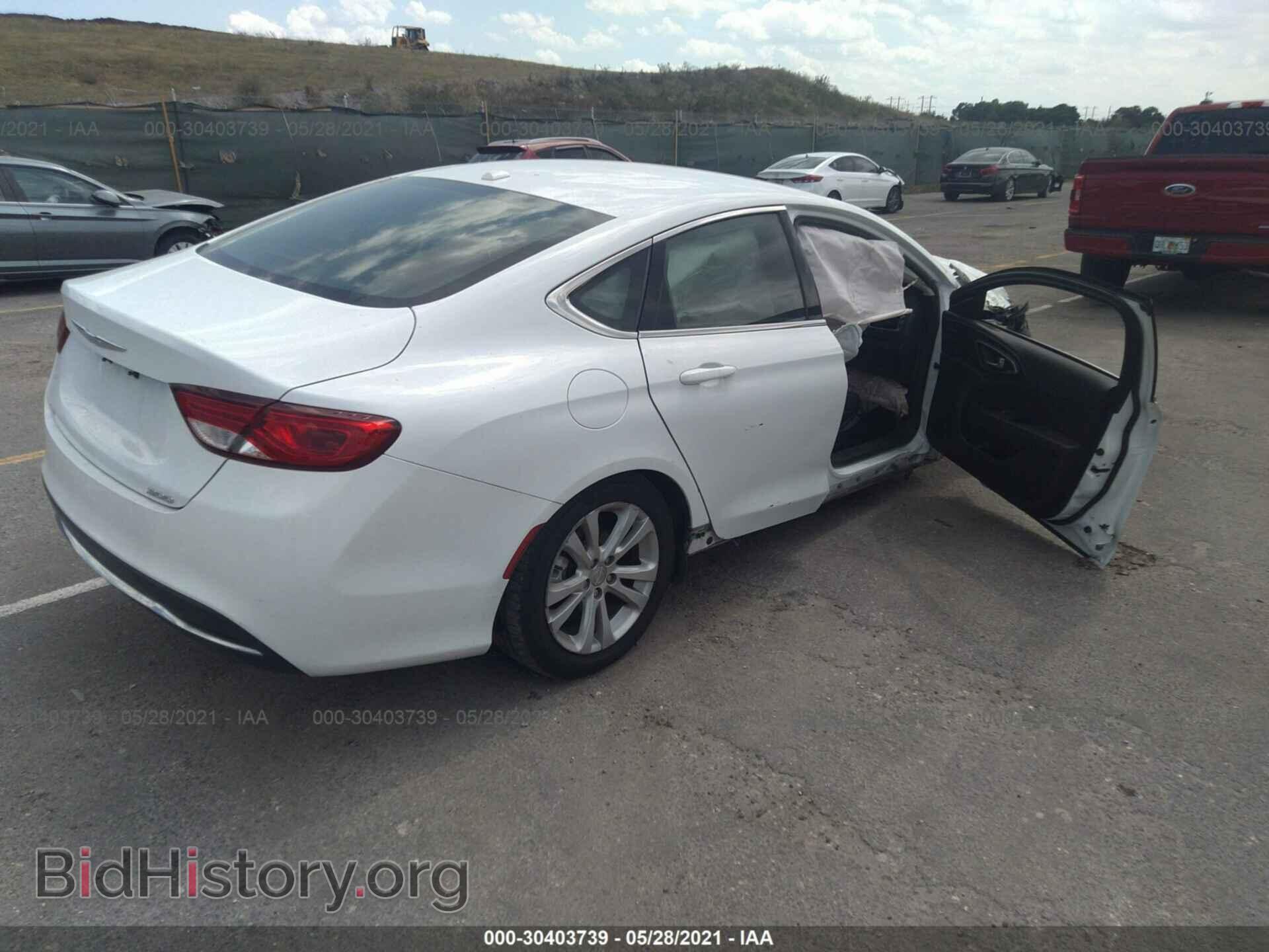 2015 CHRYSLER 200 - VIN: 1C3CCCAB5FN607713 - Photo 4