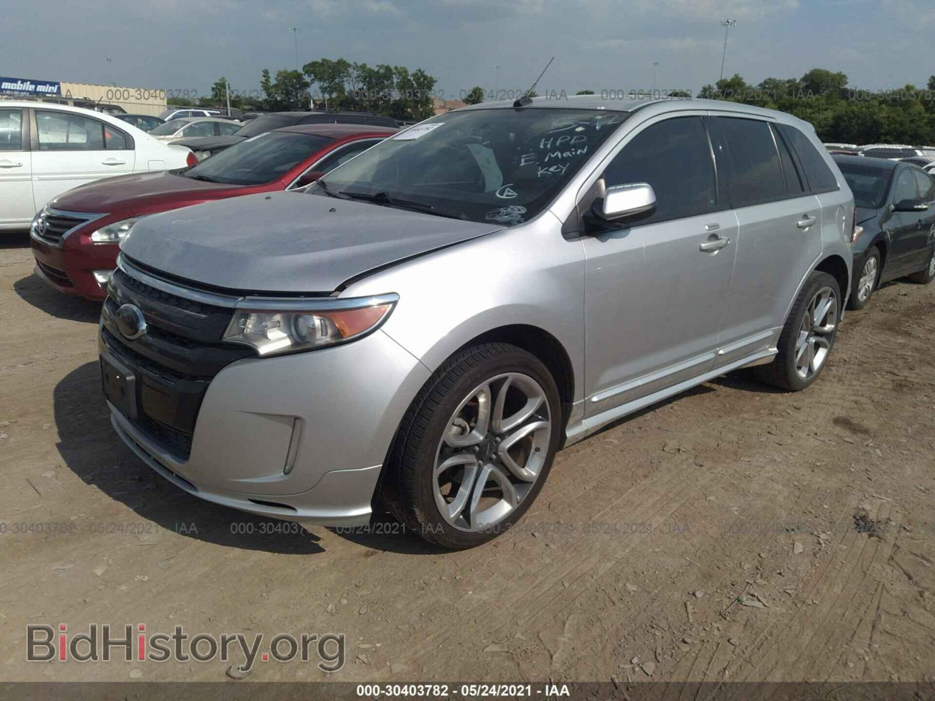 2013 FORD EDGE - VIN: 2FMDK3AK7DBC16991 - Фото 2