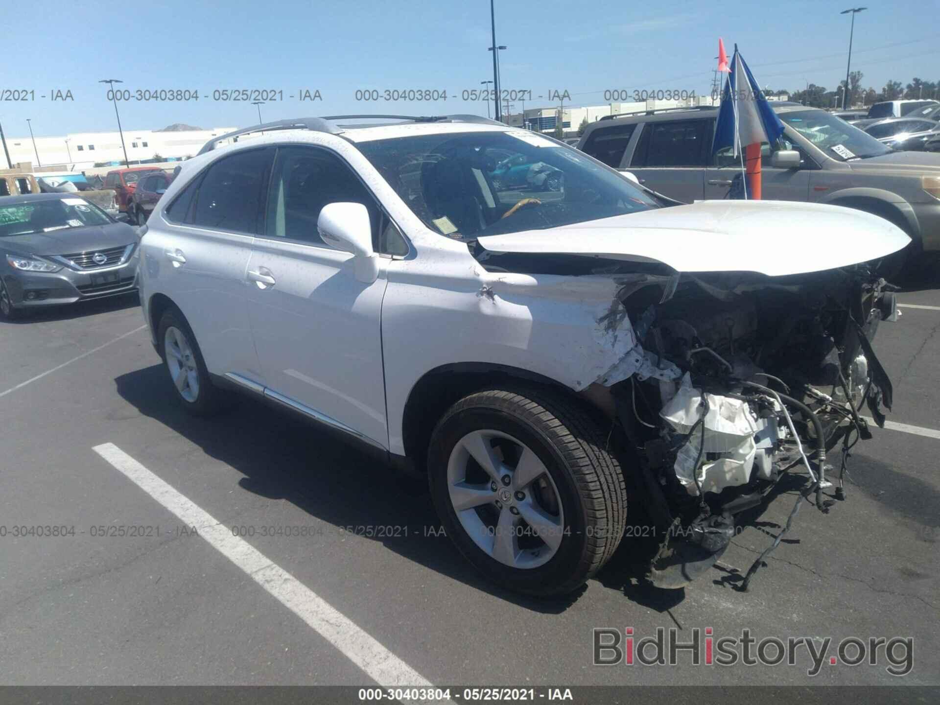 Photo 2T2ZK1BA0CC072304 - LEXUS RX 350 2012