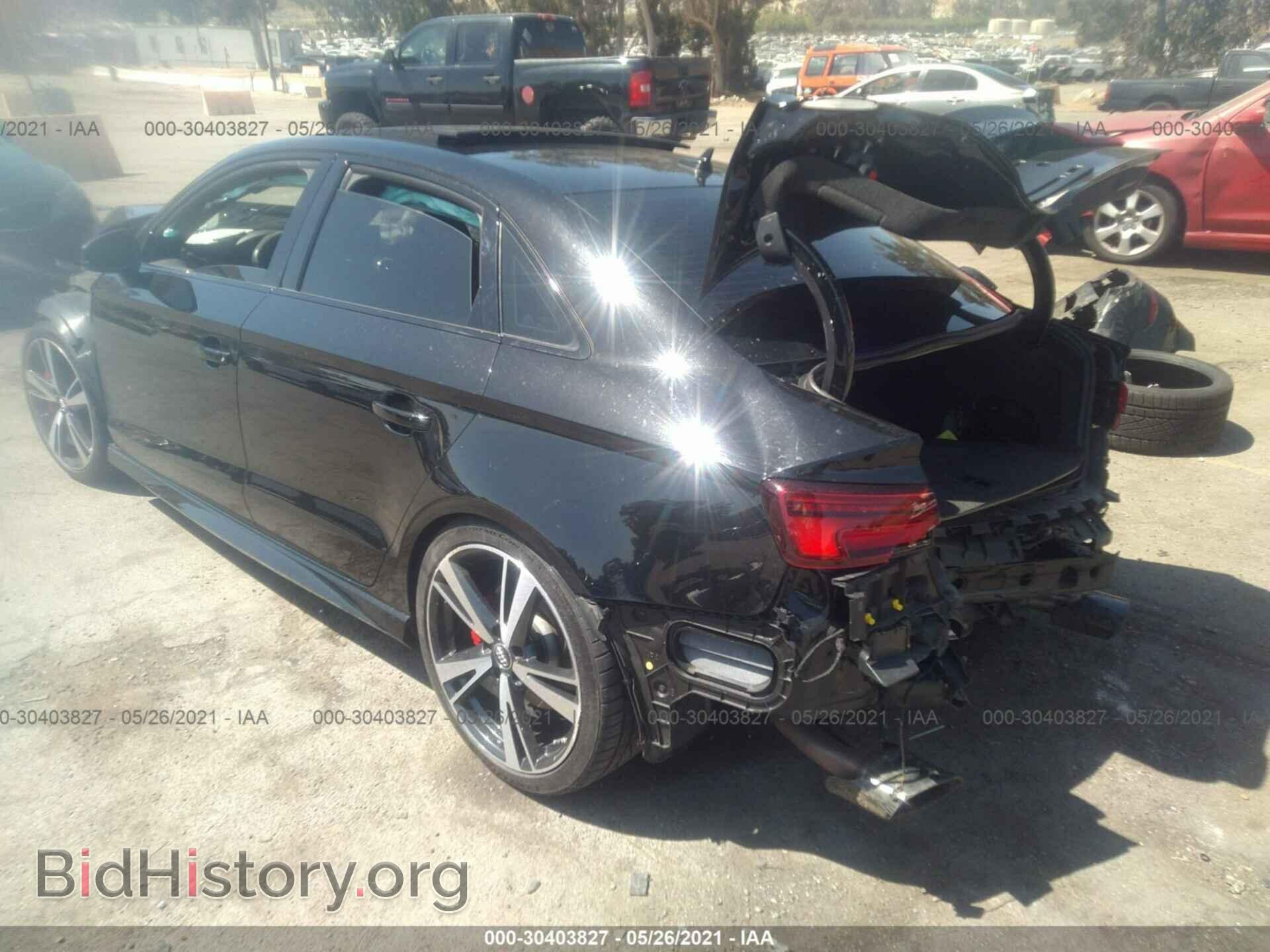 2019 AUDI RS 3 - VIN: WUABWGFF0KA900246 - Фото 3