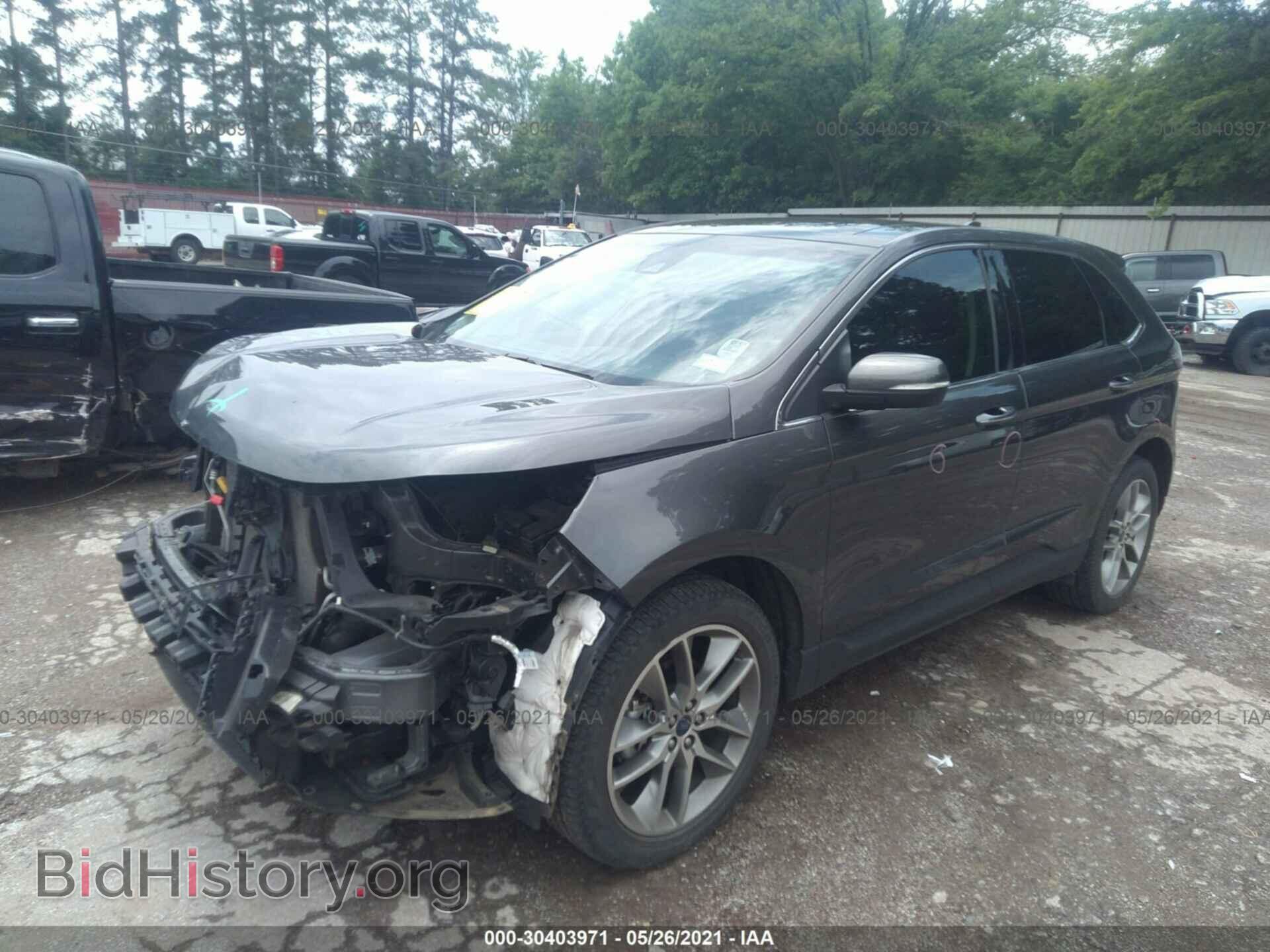 2016 FORD EDGE - VIN: 2FMPK3K99GBB51641 - Фото 2
