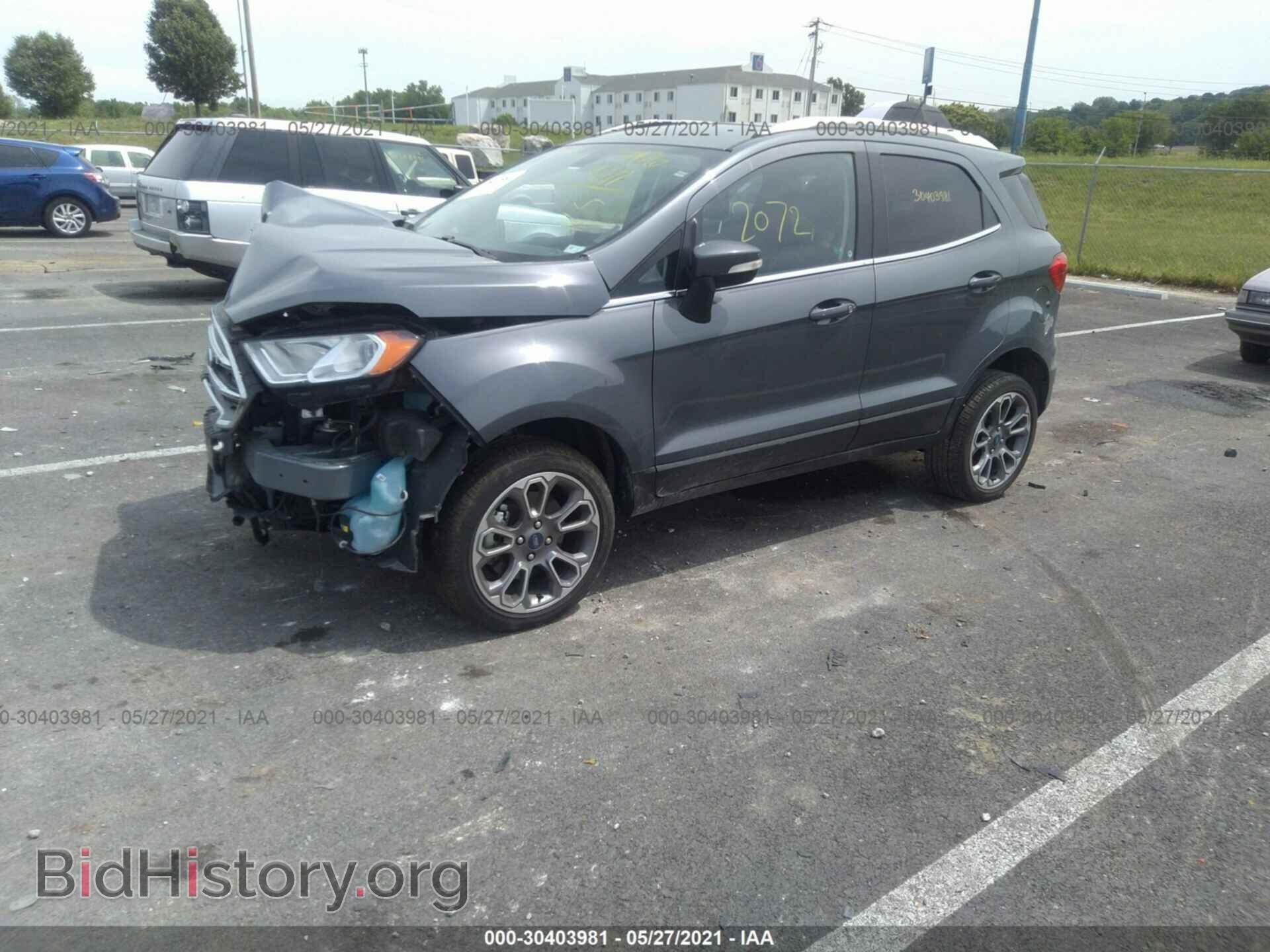 2019 FORD ECOSPORT - VIN: MAJ6S3KLXKC262967 - Фото 2