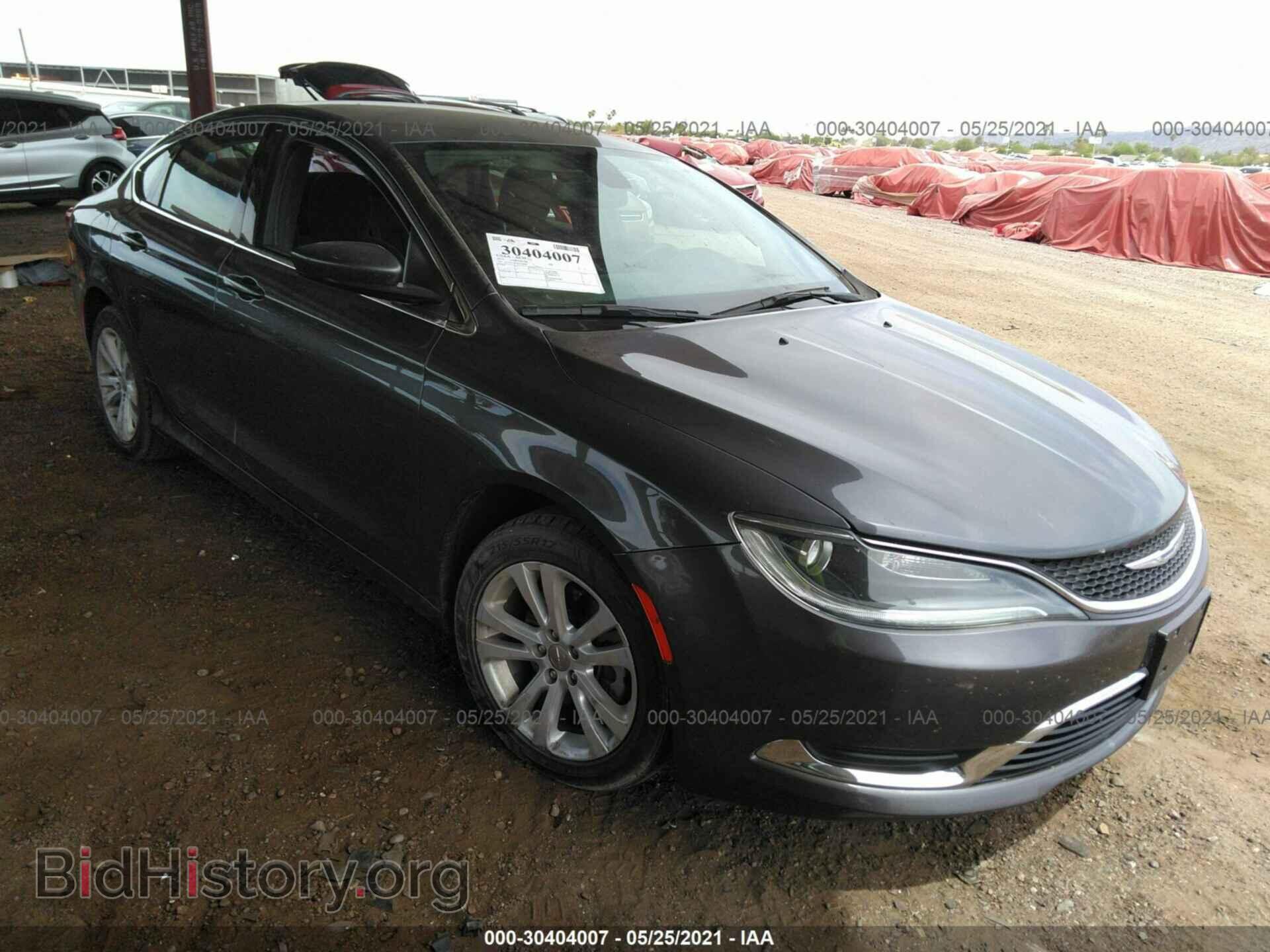 Фотография 1C3CCCAB5FN744005 - CHRYSLER 200 2015